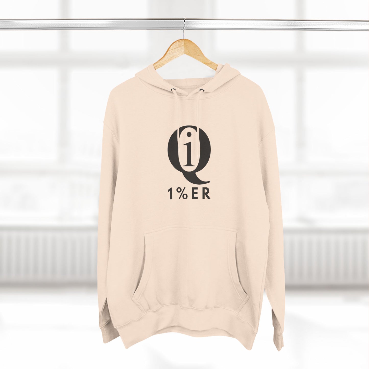 IQ Fashion | Three-Panel Fleece Hoodie