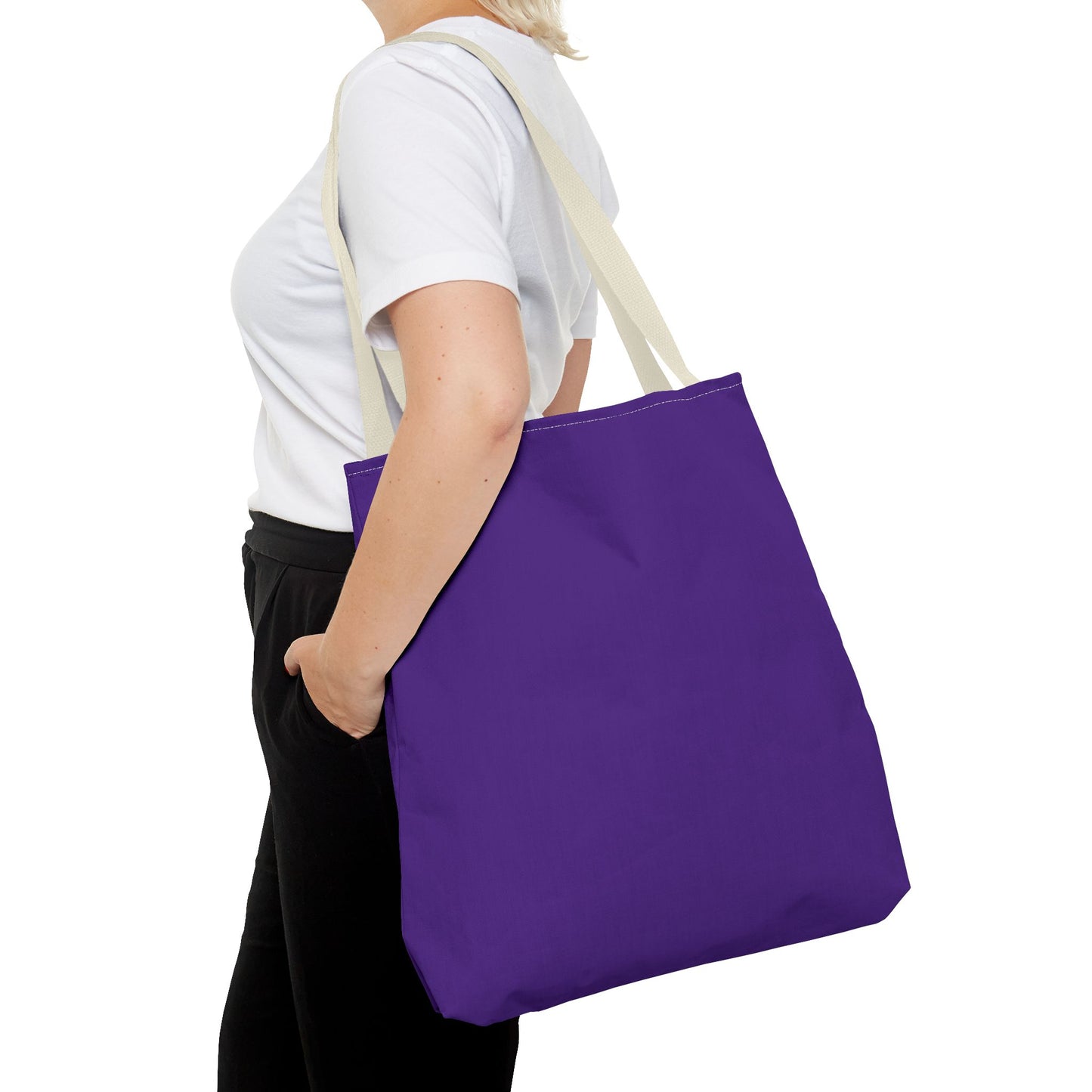 |  Stylish Purple Tote Bag