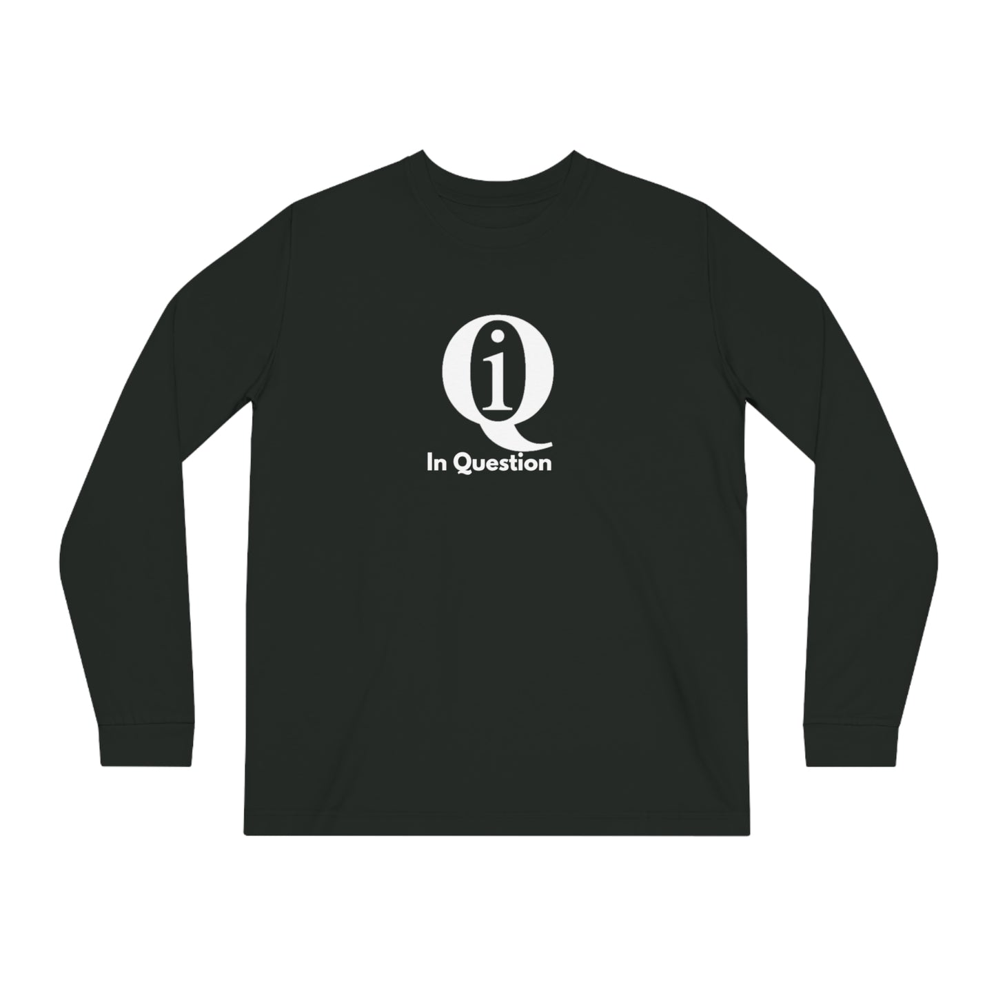 Informative Unisex Organic Long Sleeve Tee - Casual Comfort with Iconic Design