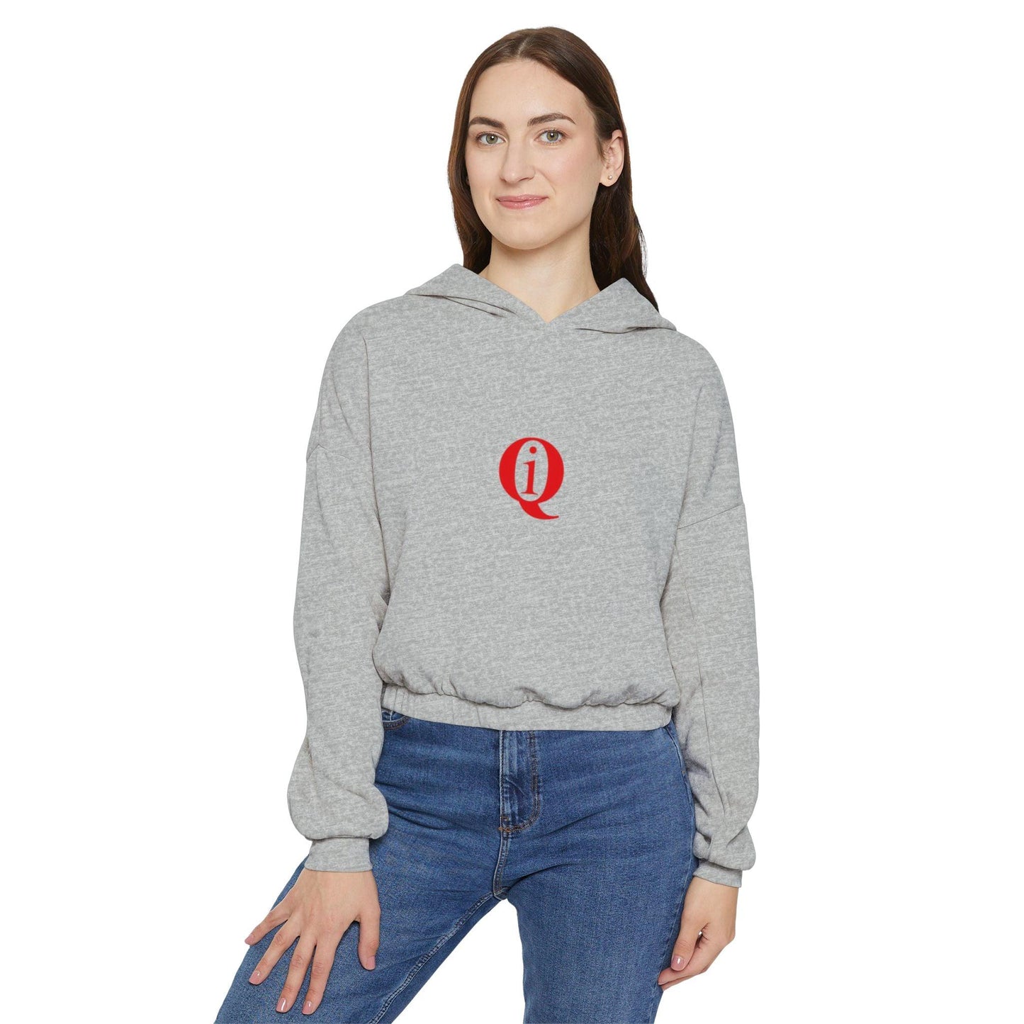 IQ Fashion | Women's Cinched Bottom Hoodie