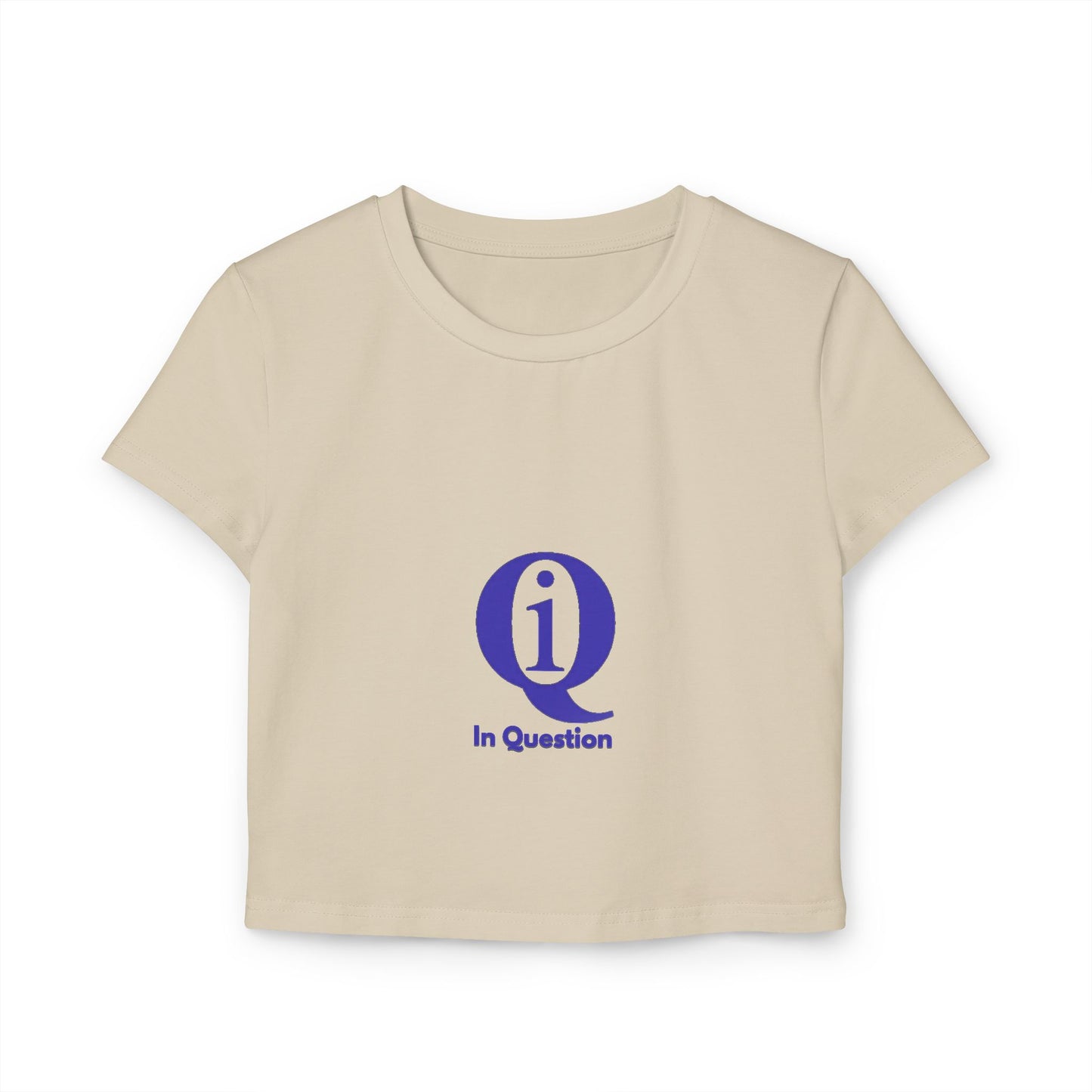 Casual Women's Baby Tee with Laurel Design - Perfect for Everyday Wear