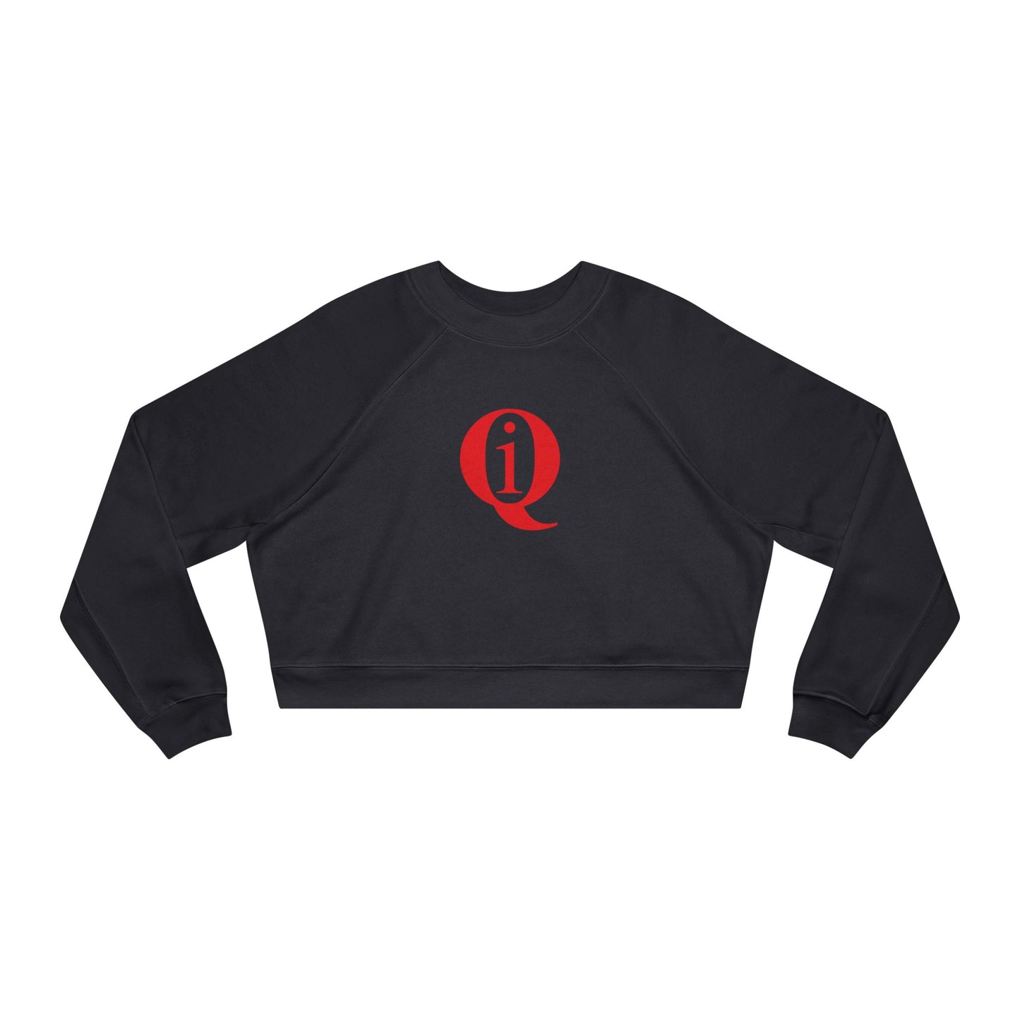 IQ Fashion |  Women's Cropped Fleece Pullover