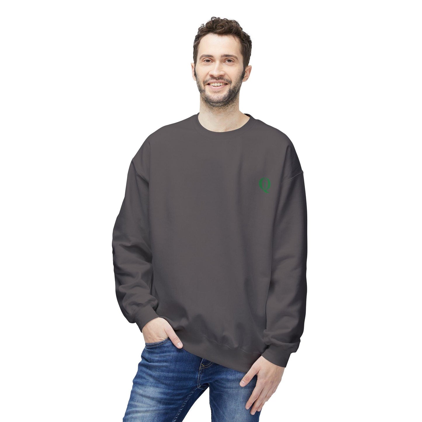 IQ Fashion | Unisex Midweight Softstyle Fleece Crewneck Sweatshirt