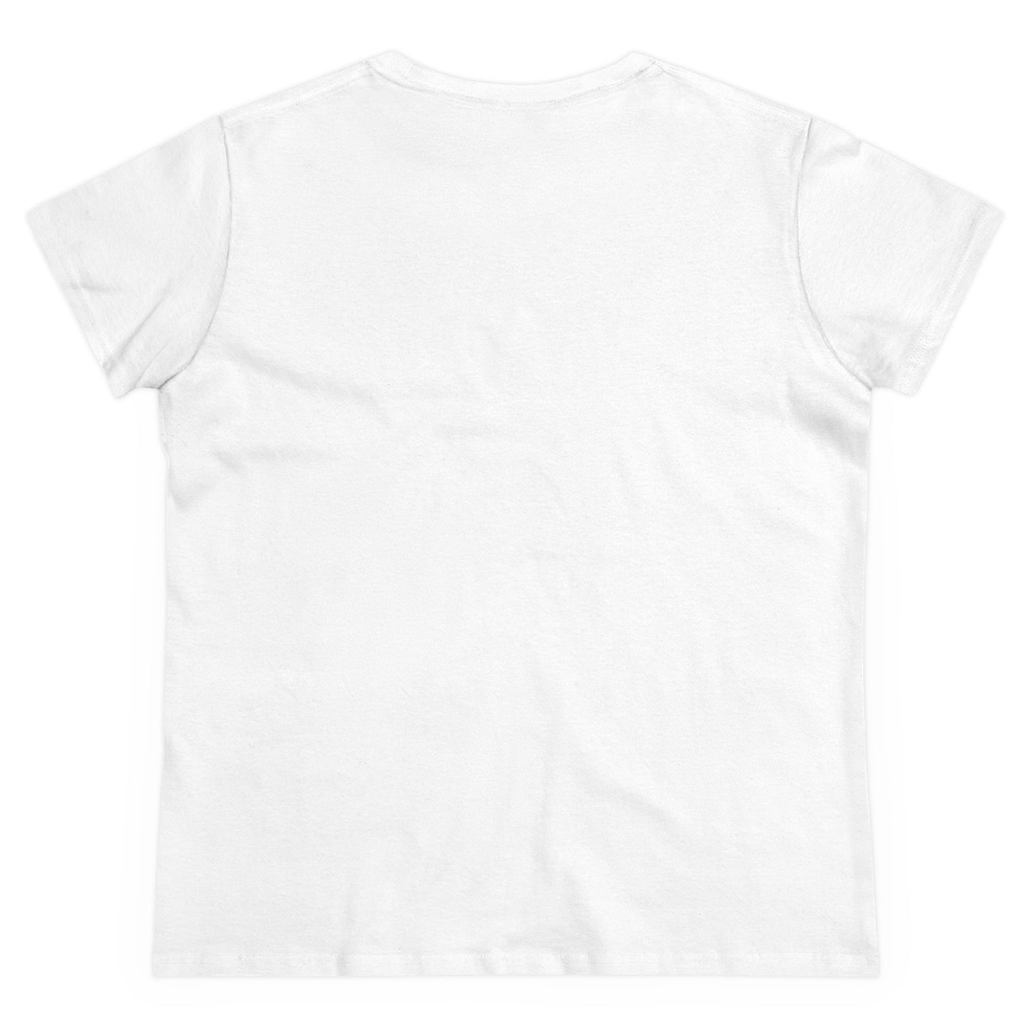 Women's Midweight Cotton Tee with Iconic Laurel Design