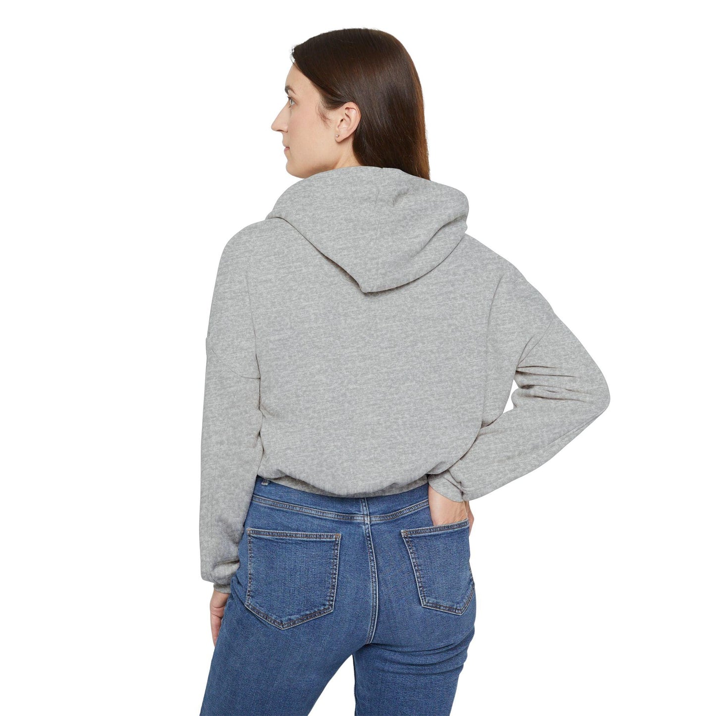 IQ Fashion | Women's Cinched Bottom Hoodie