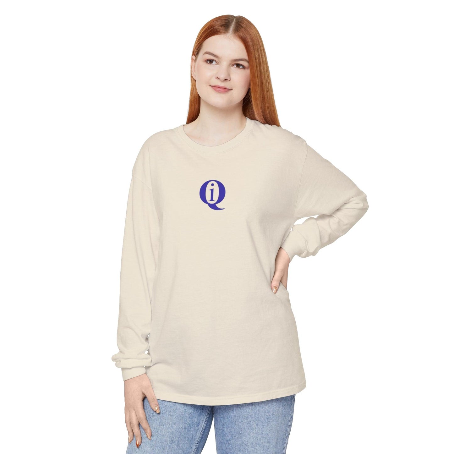 IQ Fashion | Unisex Garment-dyed Long Sleeve T-Shirt