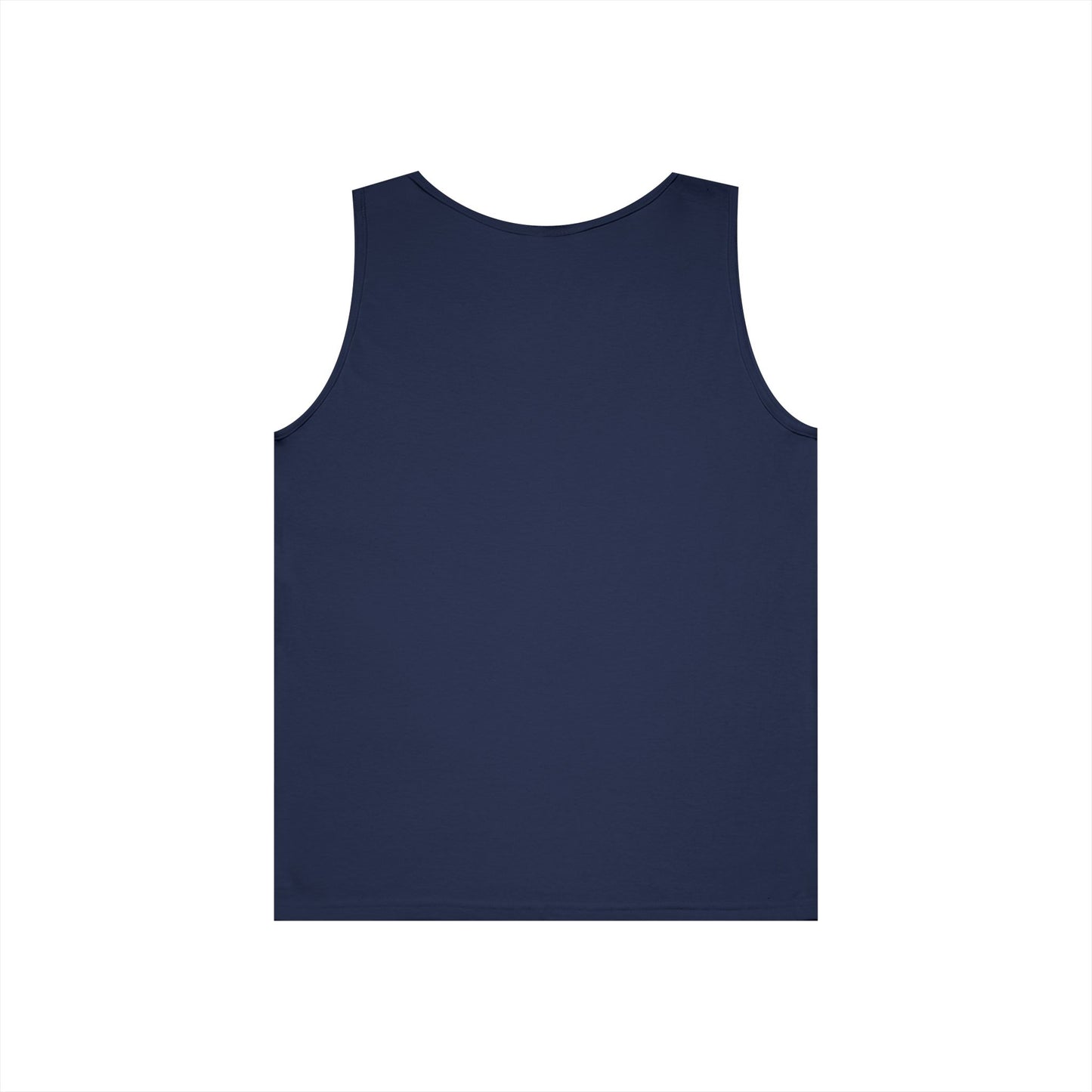 Unisex Heavy Cotton Tank Top - 'Q On Board' Design - Perfect for Summer Adventures