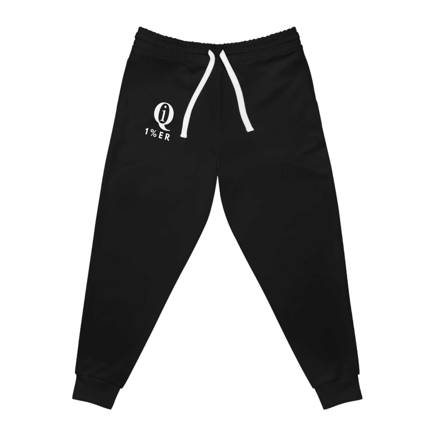 Stylish White Athletic Joggers with Logo - Perfect for Workouts and Casual Wear