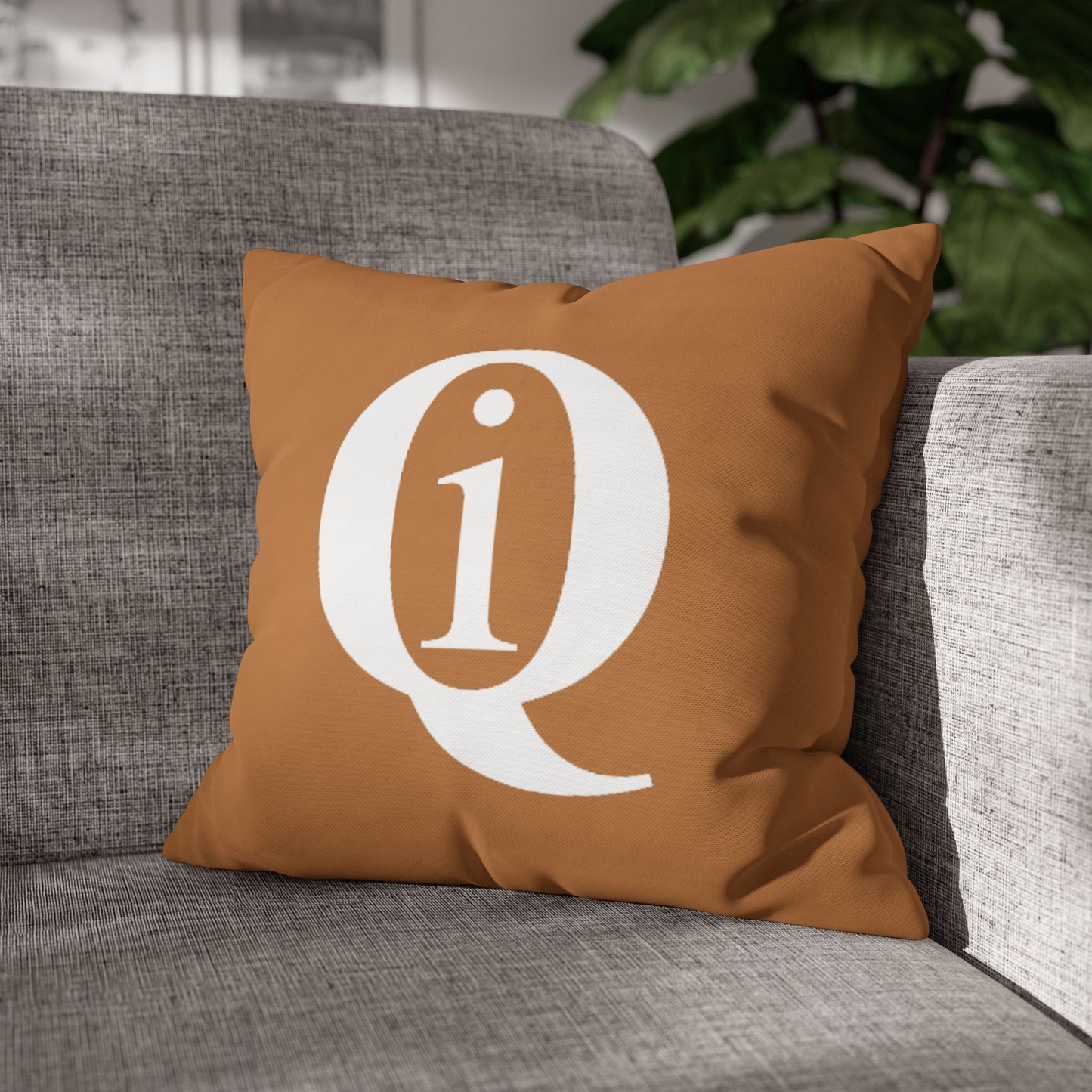 IQ Fashion | Square Poly Canvas Pillowcase