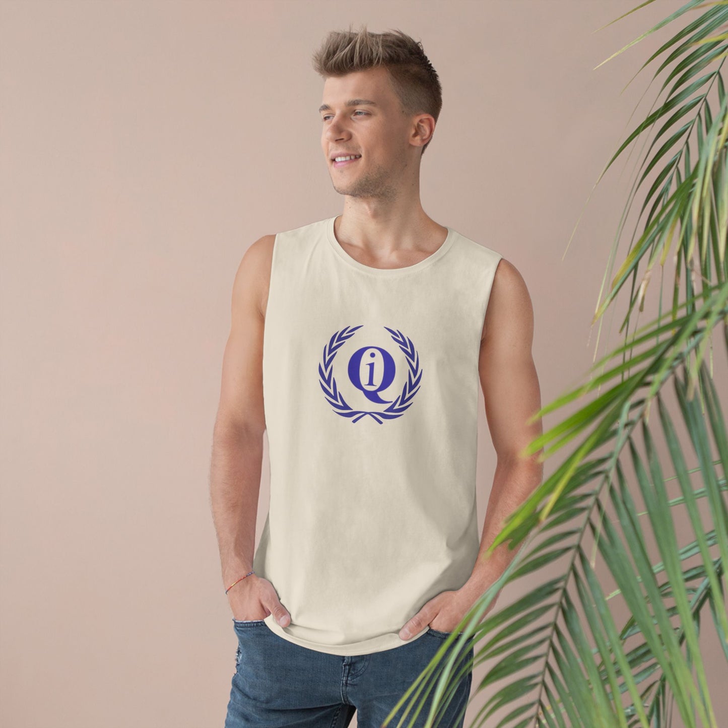 Unisex Barnard Tank - "Q On Board" Motivational Sleeveless Top