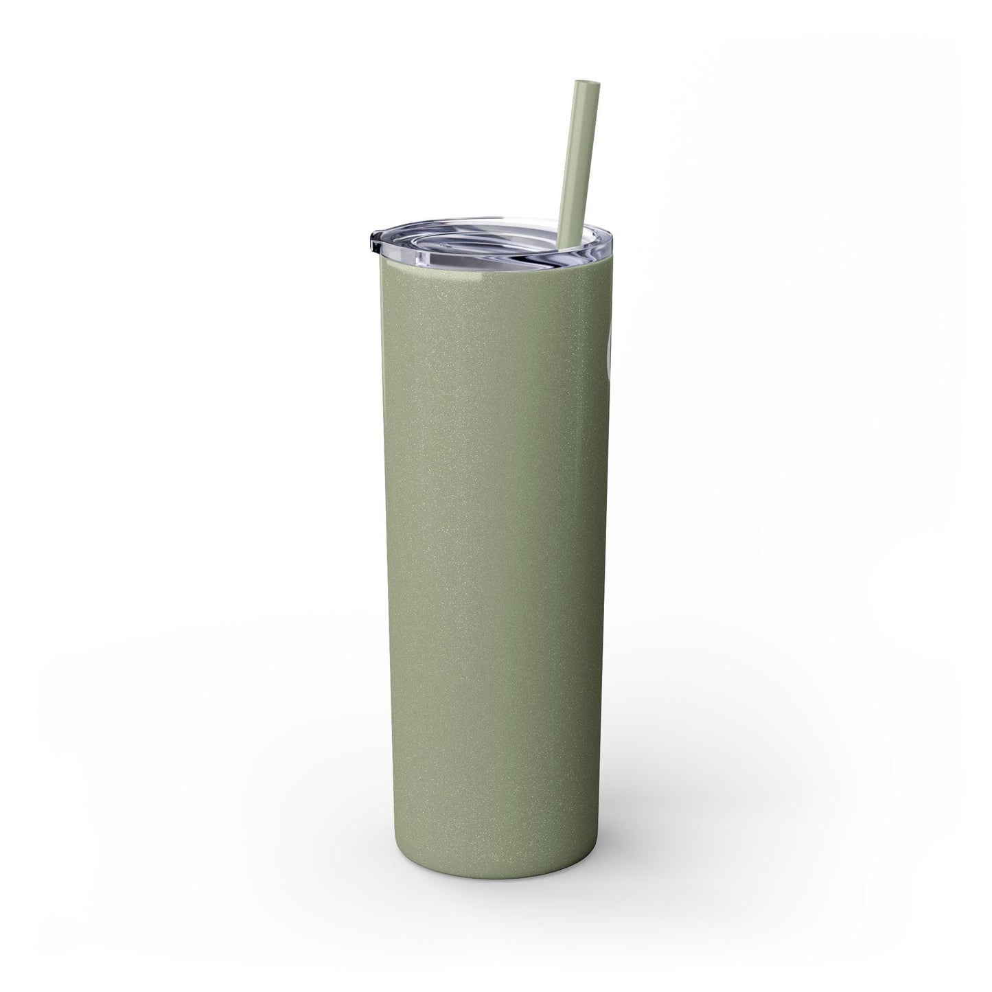 IQ Fashion | Skinny Tumbler with Straw, 20oz