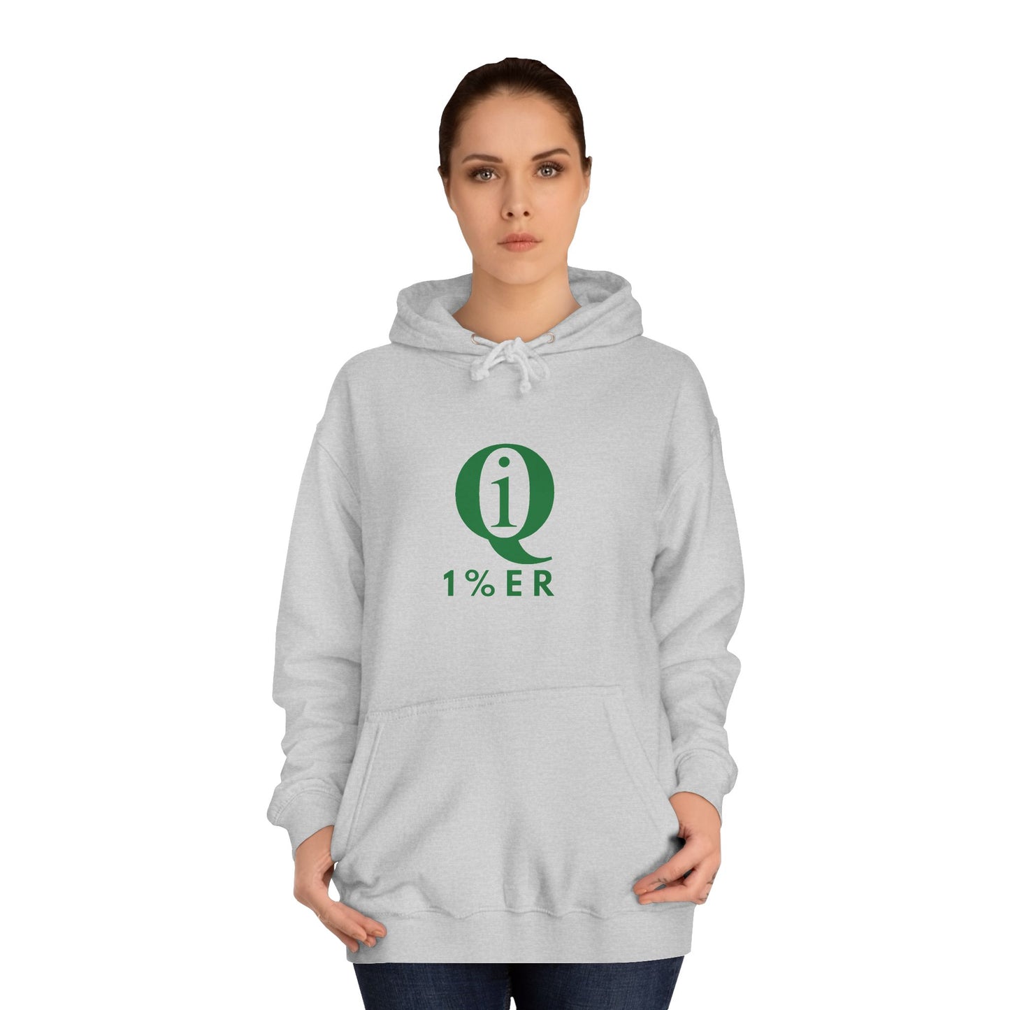 Informative Unisex College Hoodie - 1%ER Design