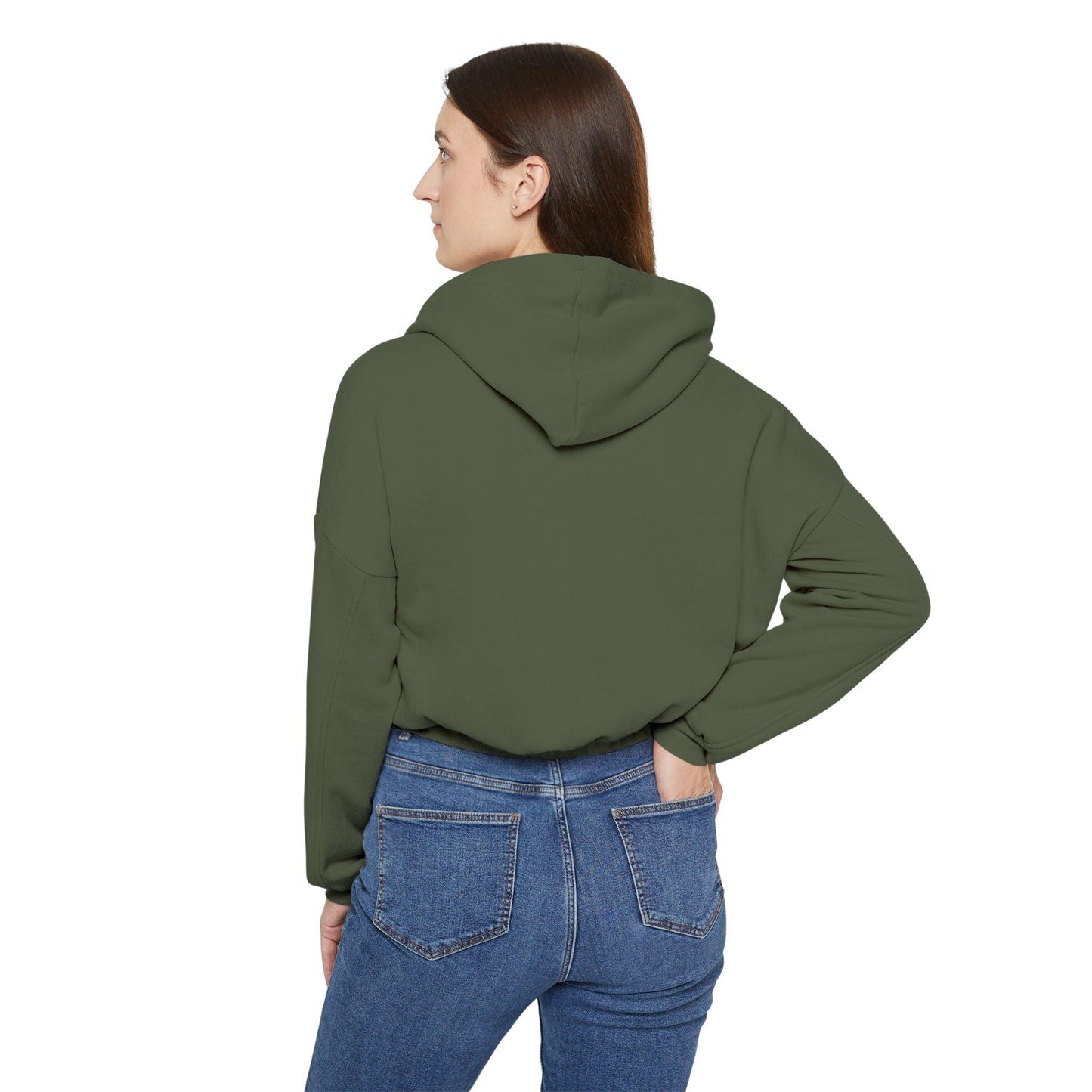 IQ Fashion | Women's Cinched Bottom Hoodie