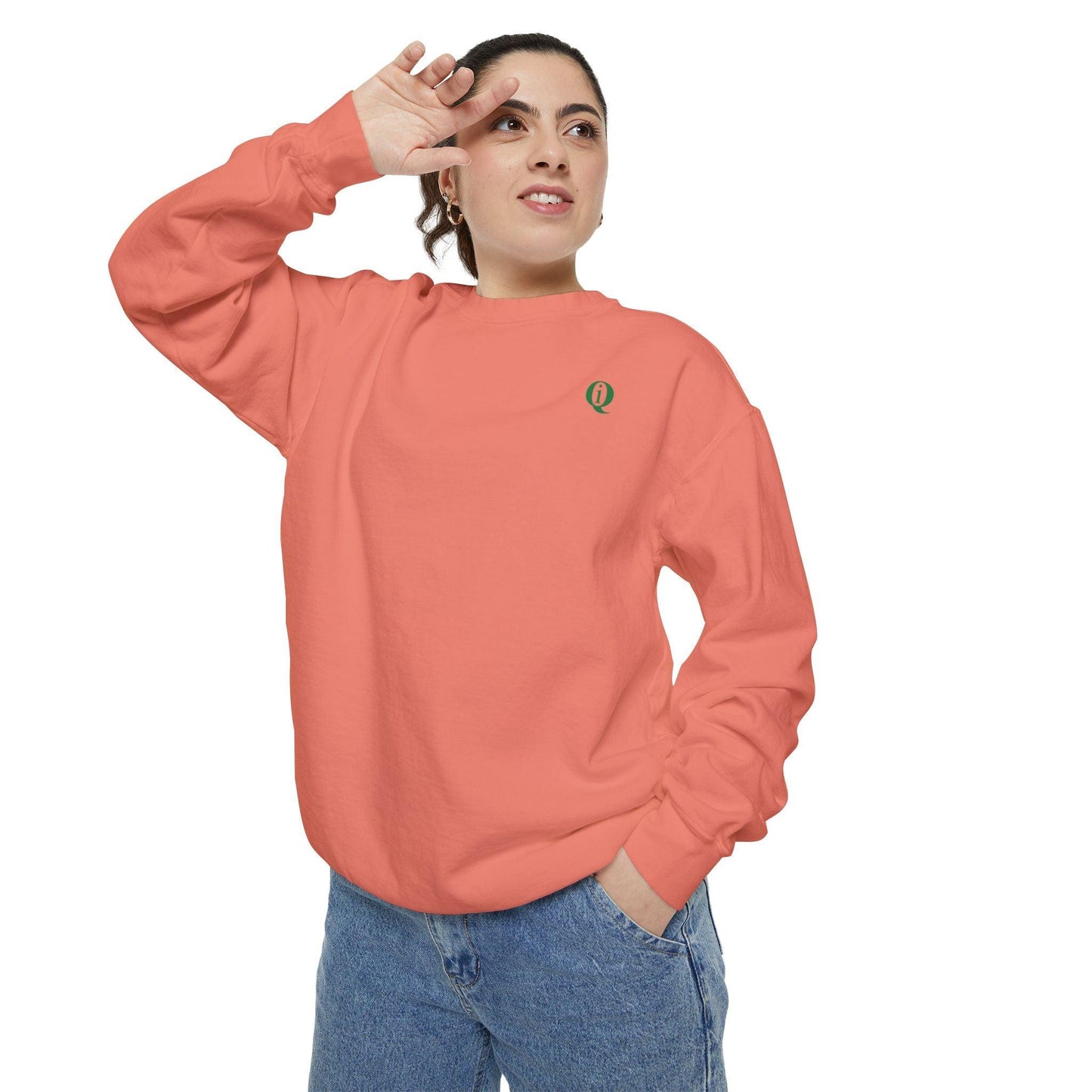 IQ Fashion | Unisex Garment-Dyed Sweatshirt