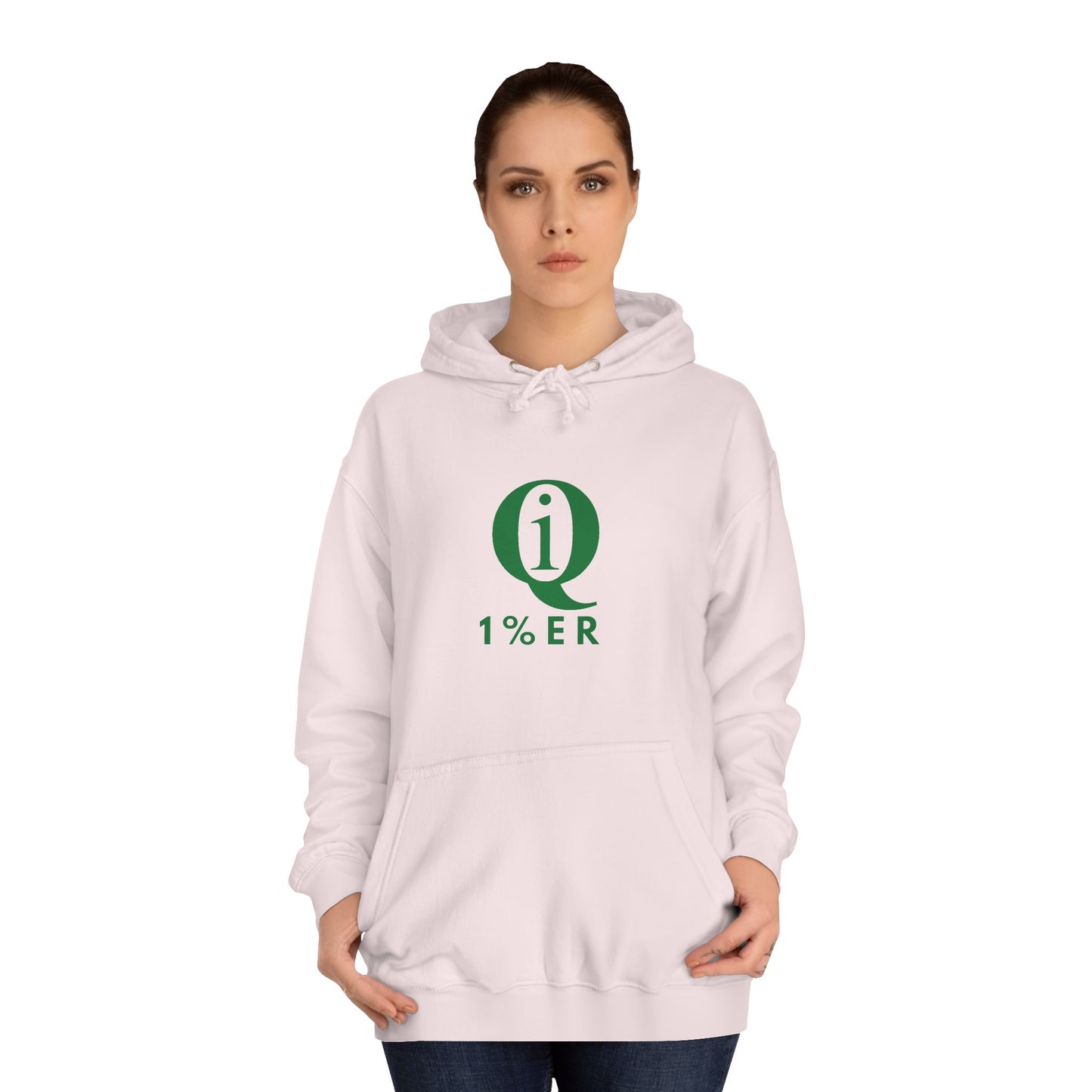 Informative Unisex College Hoodie - 1%ER Design