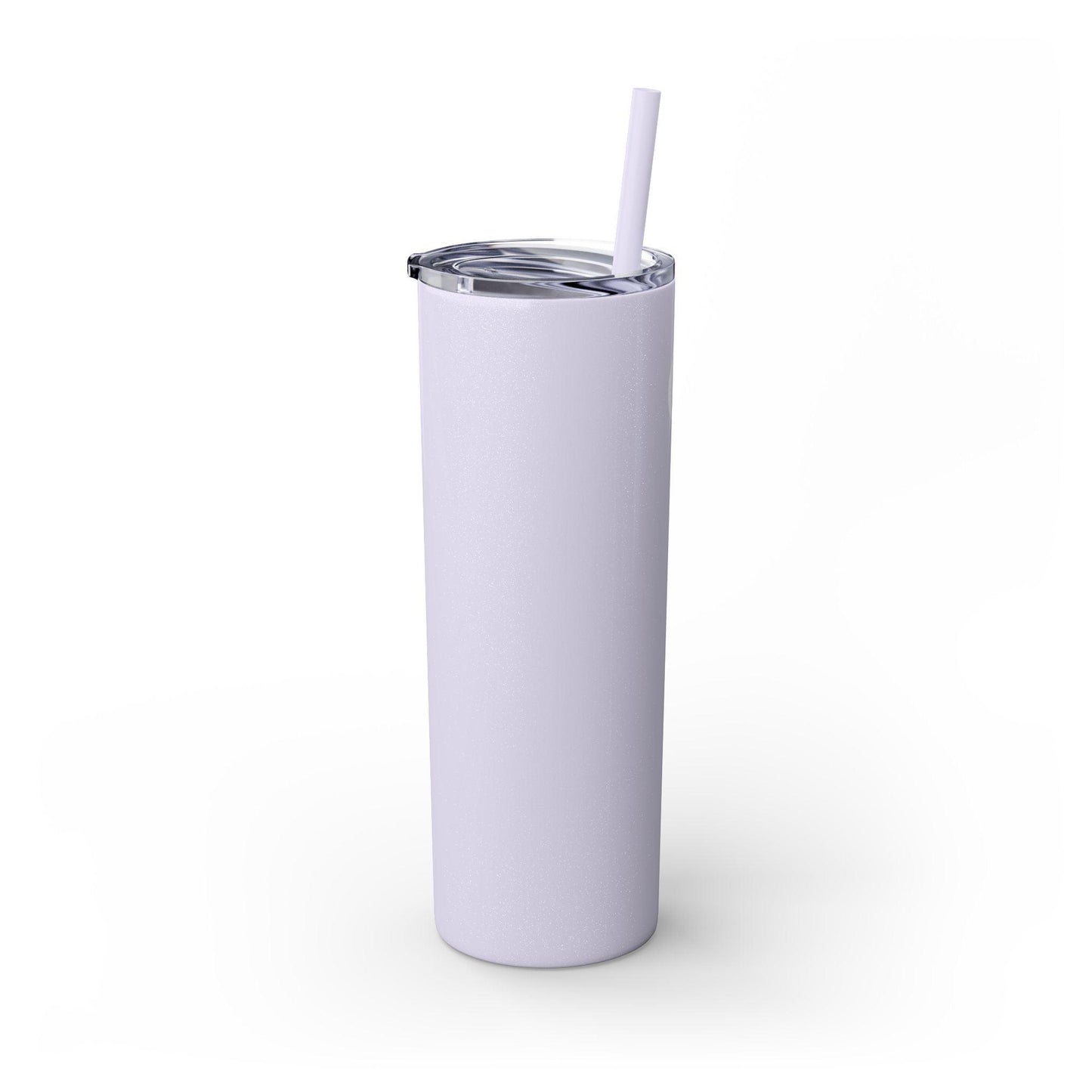 IQ Fashion | Skinny Tumbler with Straw, 20oz