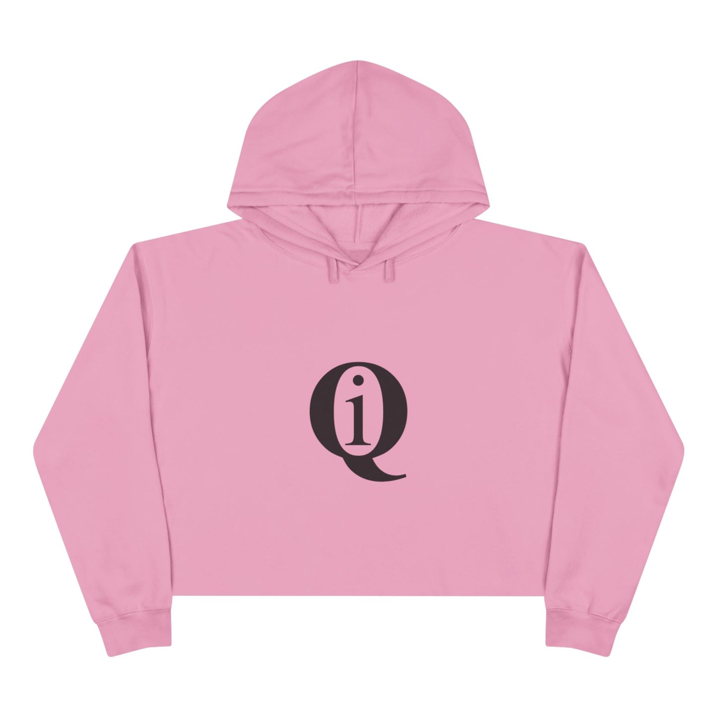 IQ Fashion |  Informative Crop Hoodie - Trendy Streetwear