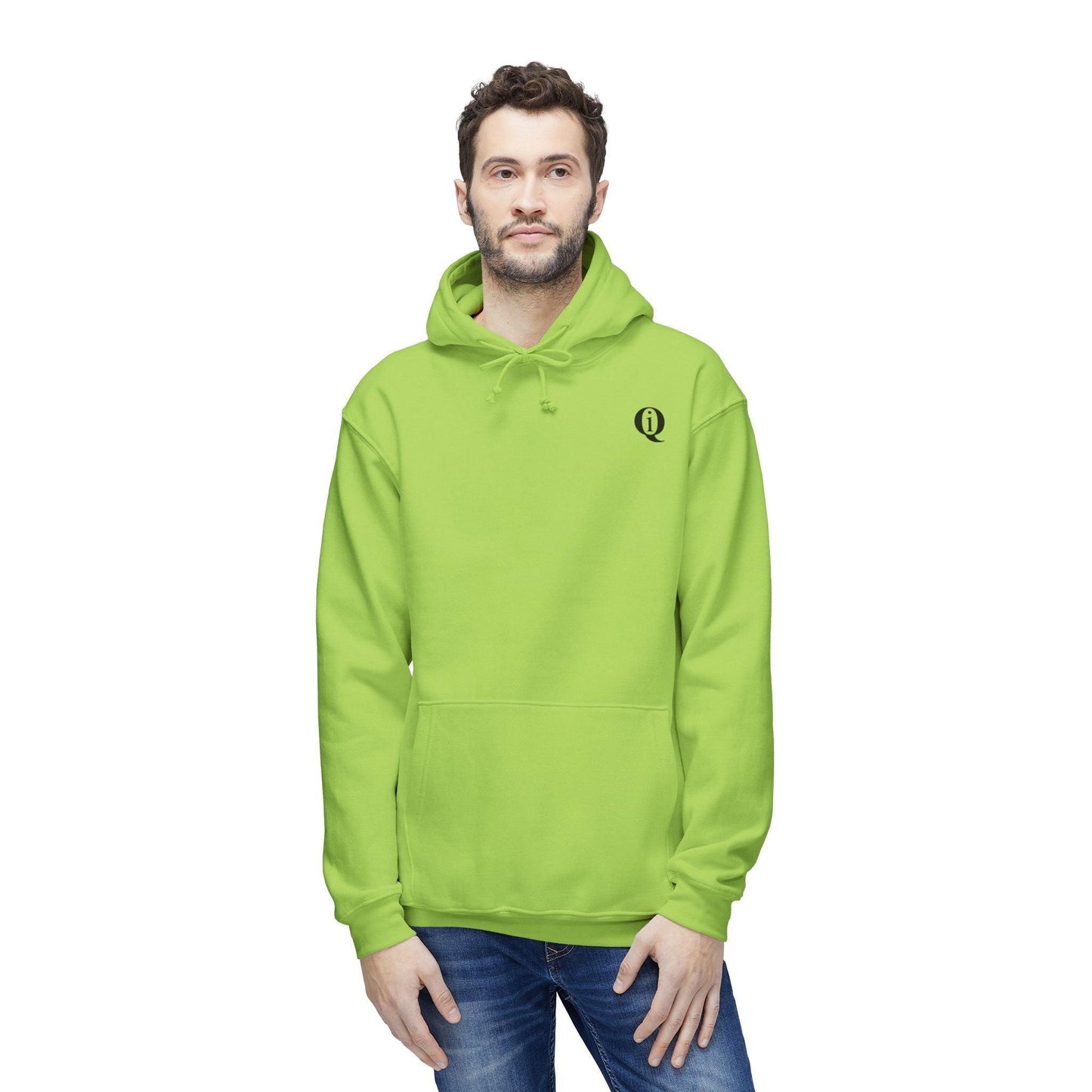 IQ Fashion | Unisex Hooded Sweatshirt, Made in US