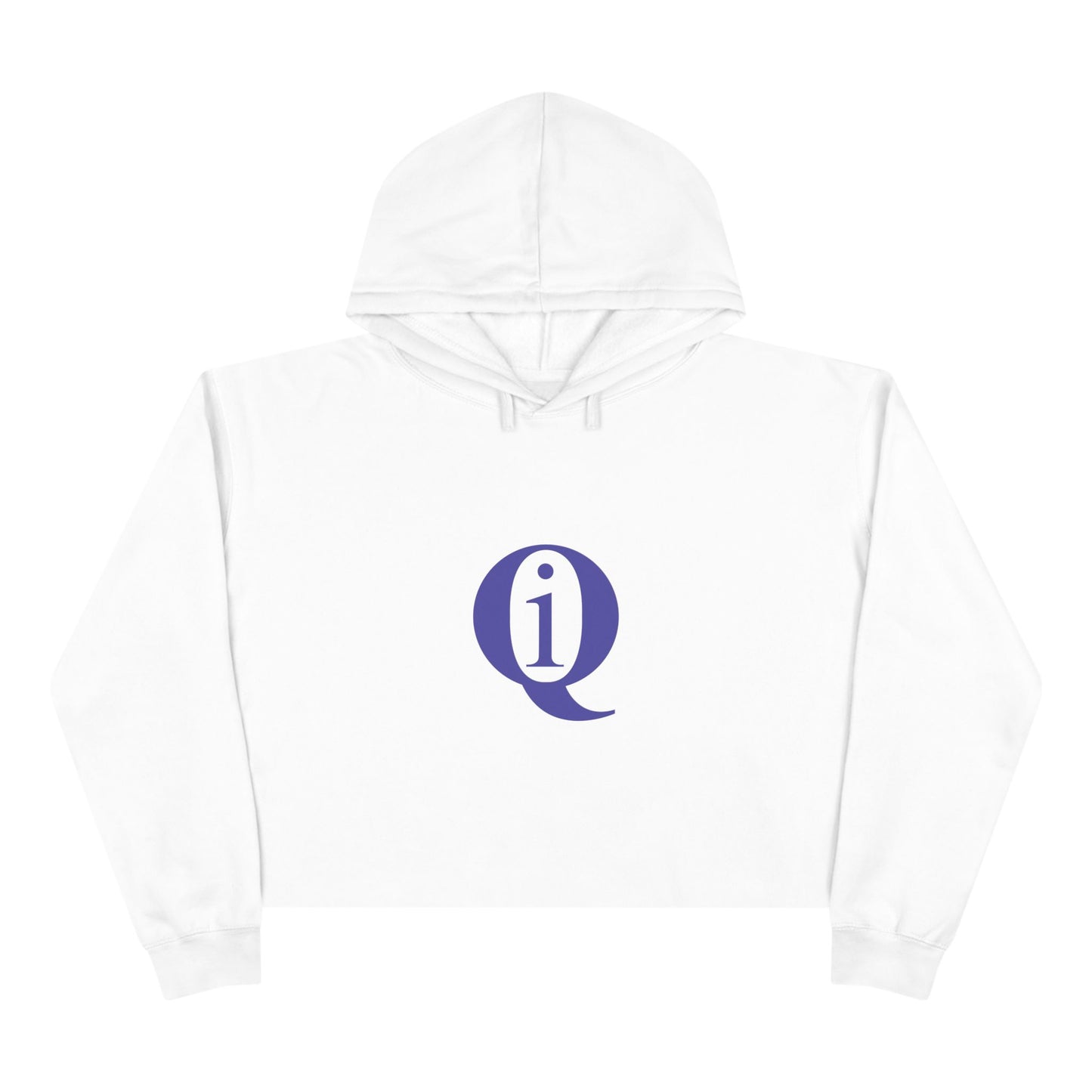 IQ Fashion |  Informative Crop Hoodie - Trendy Streetwear