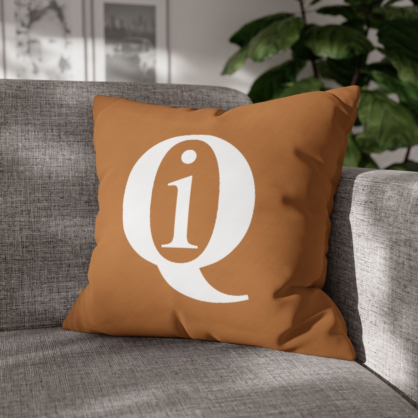 IQ Fashion | Square Poly Canvas Pillowcase