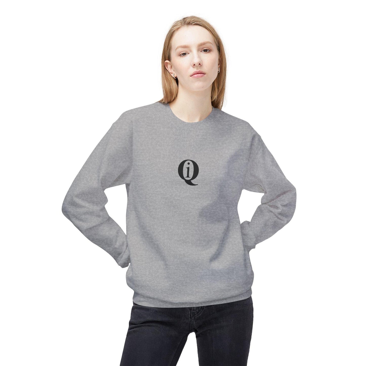 IQ Fashion | Unisex Midweight Softstyle Fleece Crewneck Sweatshirt