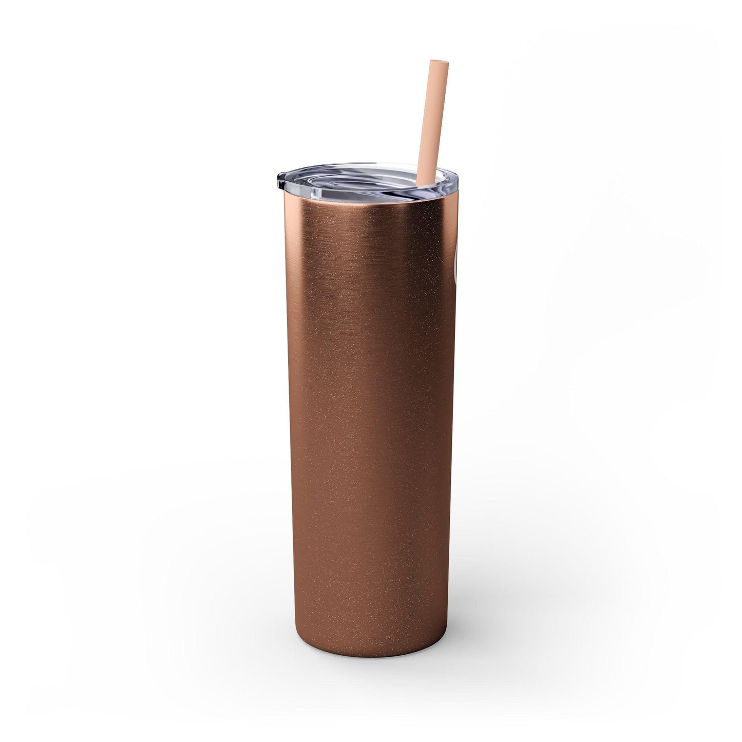 IQ Fashion | Skinny Tumbler with Straw, 20oz