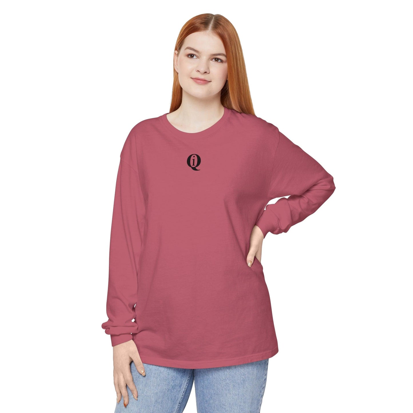 IQ Fashion | Unisex Garment-dyed Long Sleeve T-Shirt