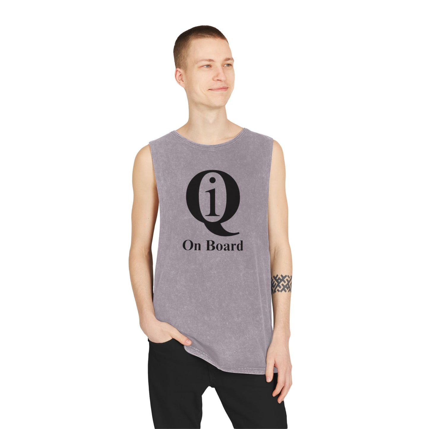 Unisex Stonewash Tank Top