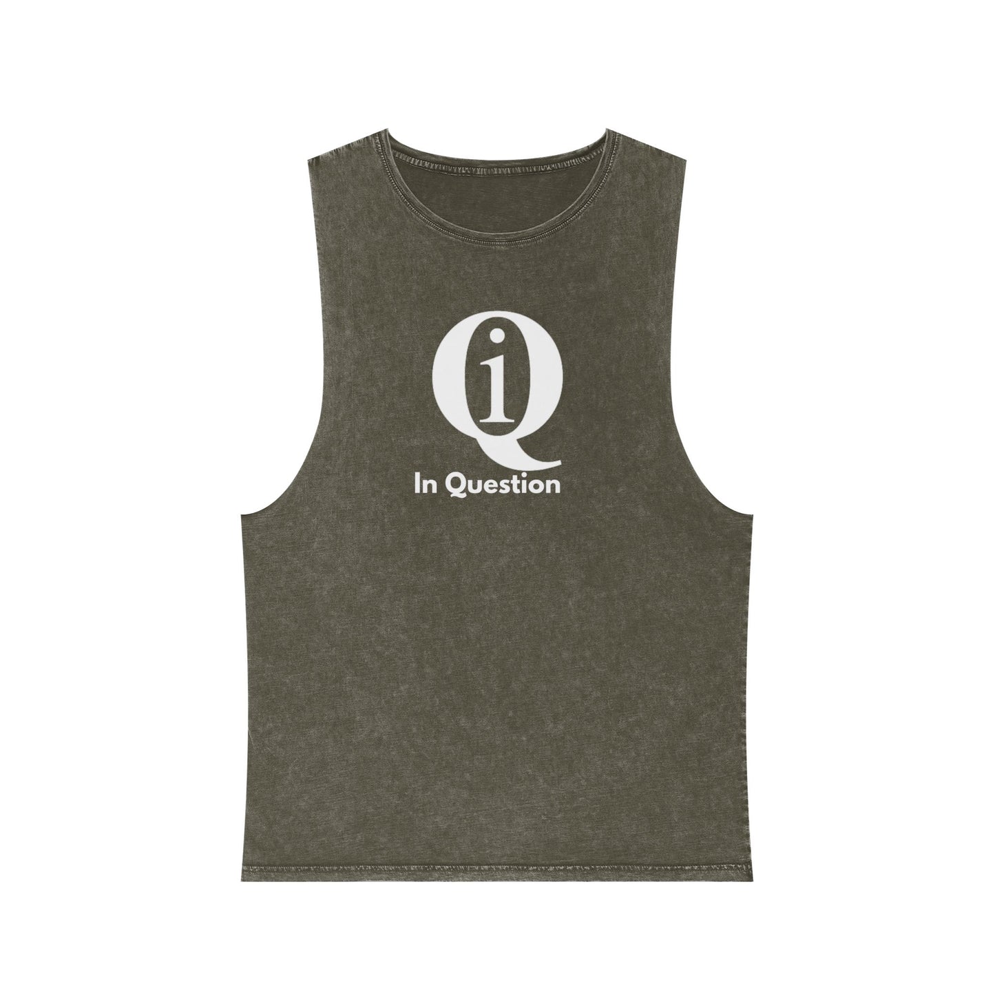 Unisex Stonewash Tank Top - Casual Summer Tee with 'On Board' Design