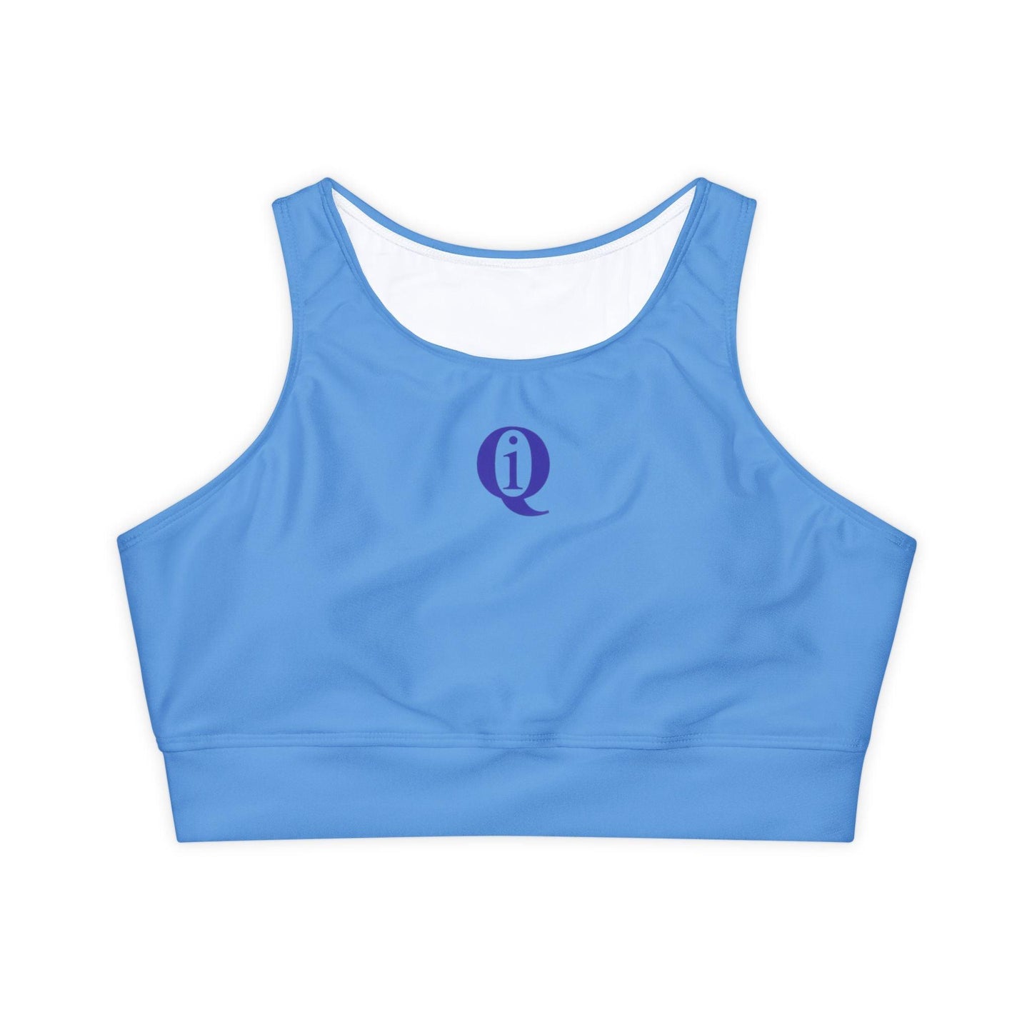 IQ Fashion | Fully Lined, Padded Sports Bra (AOP)