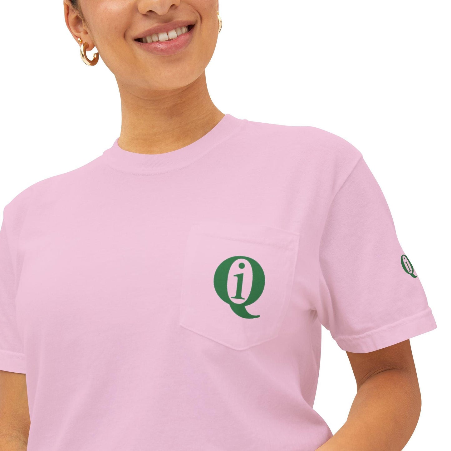 IQ Fashion | Unisex Garment-Dyed Pocket T-Shirt