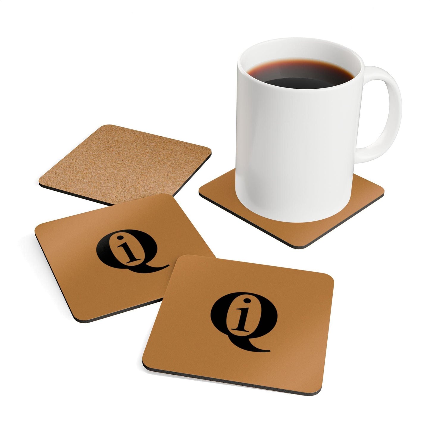 IQ Fashion | Corkwood Coaster Set