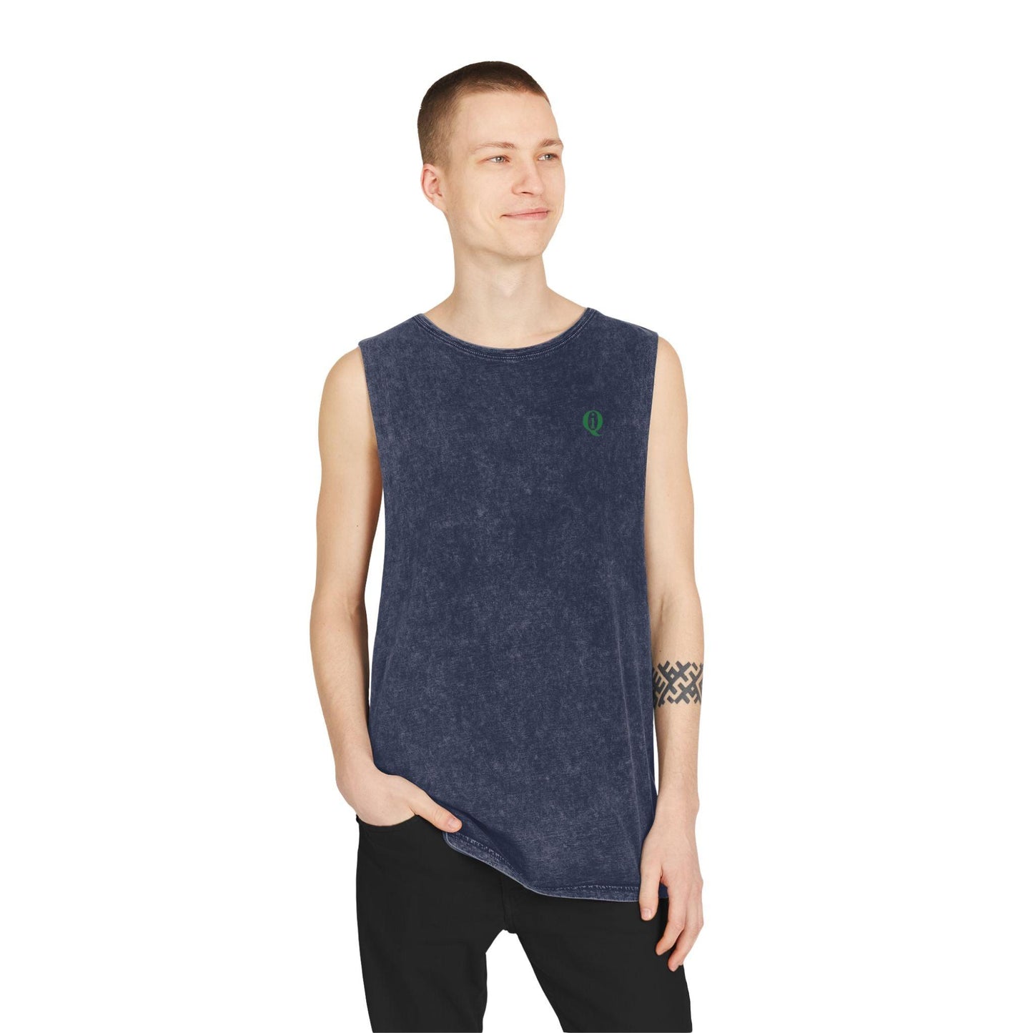 IQ Fashion | Unisex Stonewash Tank Top