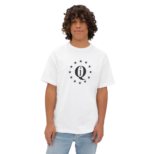 Unisex Oversized Boxy Tee - Informative Star Design T-Shirt