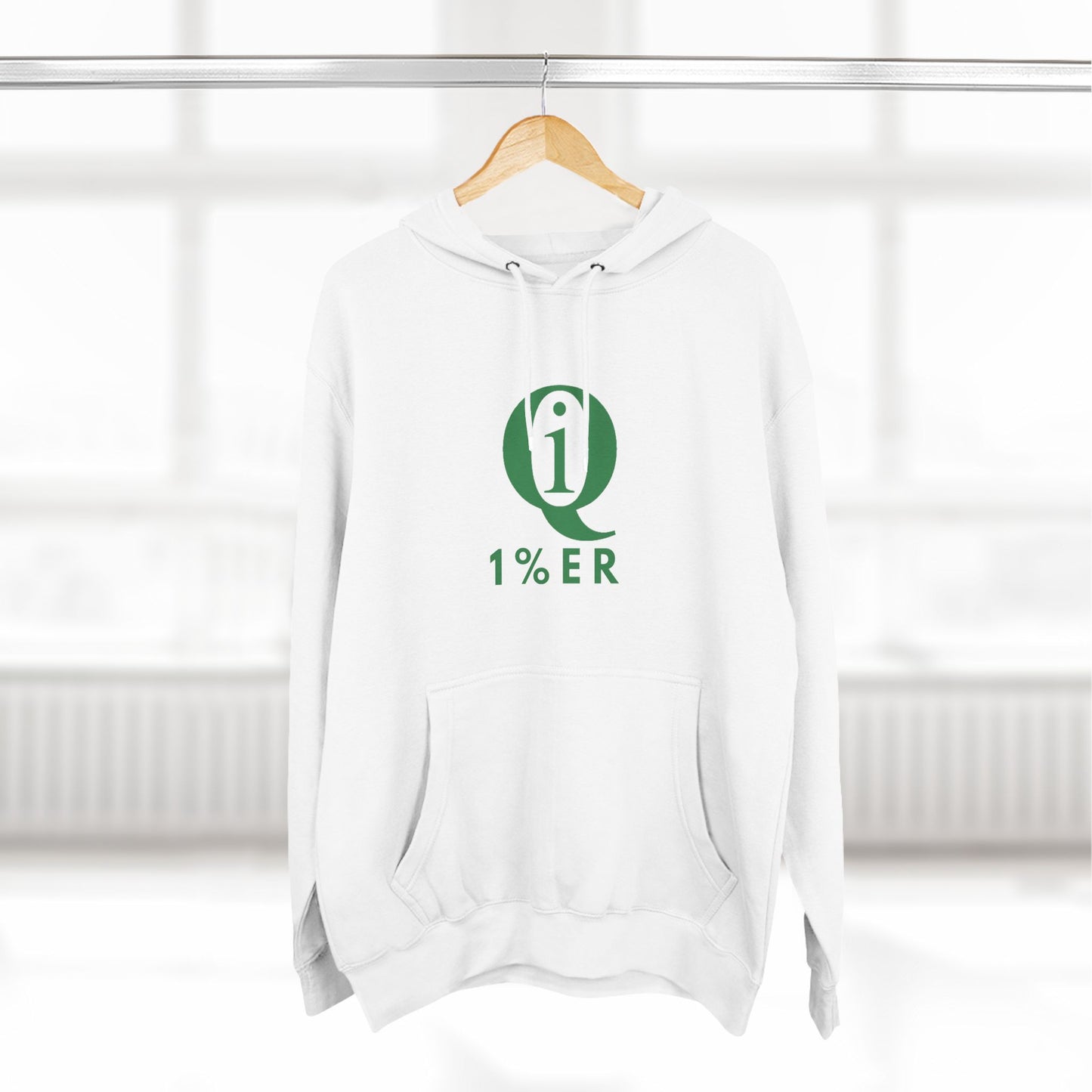 IQ Fashion | Three-Panel Fleece Hoodie