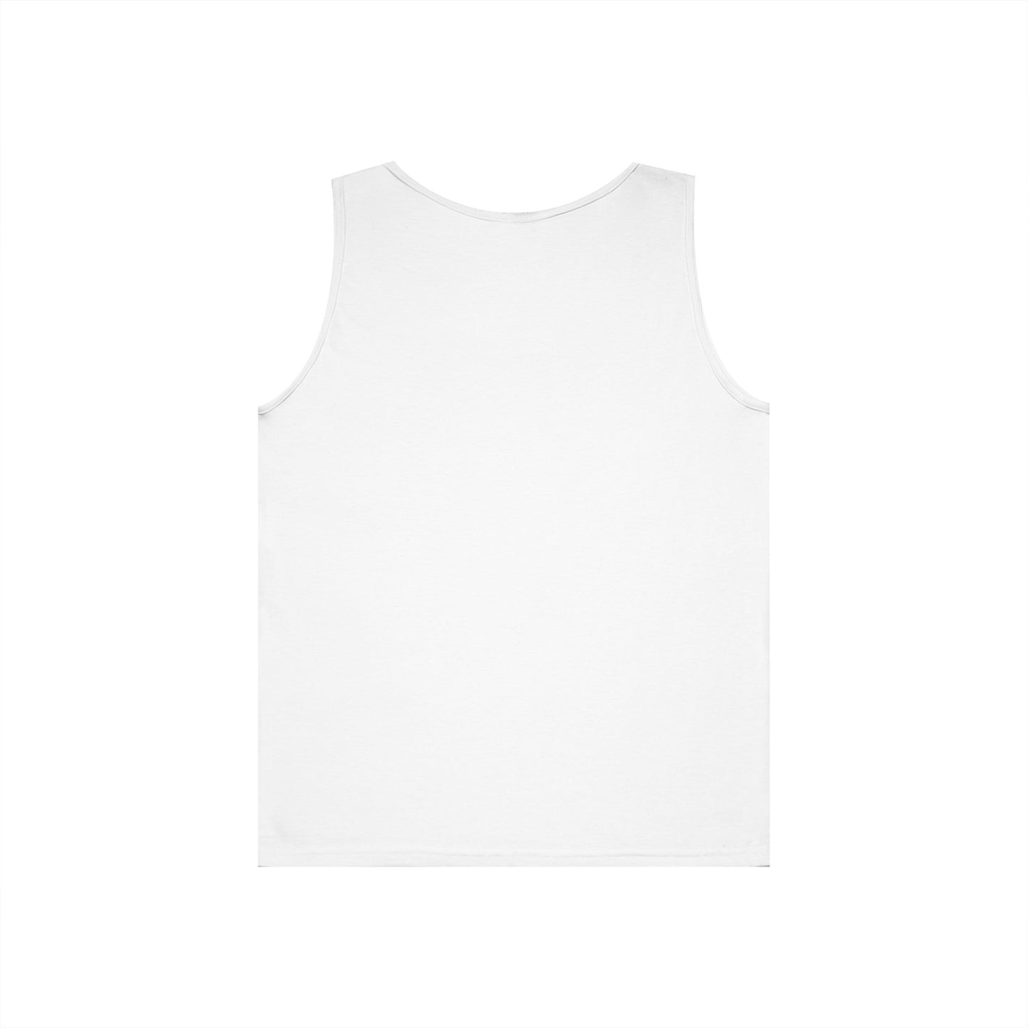 Unisex Heavy Cotton Tank Top - 'Q On Board' Design - Perfect for Summer Adventures