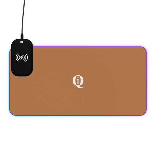 IQ Fashion | LED Gaming Mouse Pad, Wireless Charging