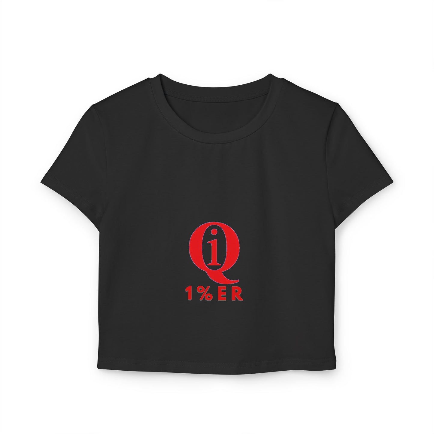 Casual Women's Baby Tee with Laurel Design - Perfect for Everyday Wear