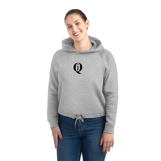 IQ Fashion | Women's Bower Cropped Hoodie Sweatshirt