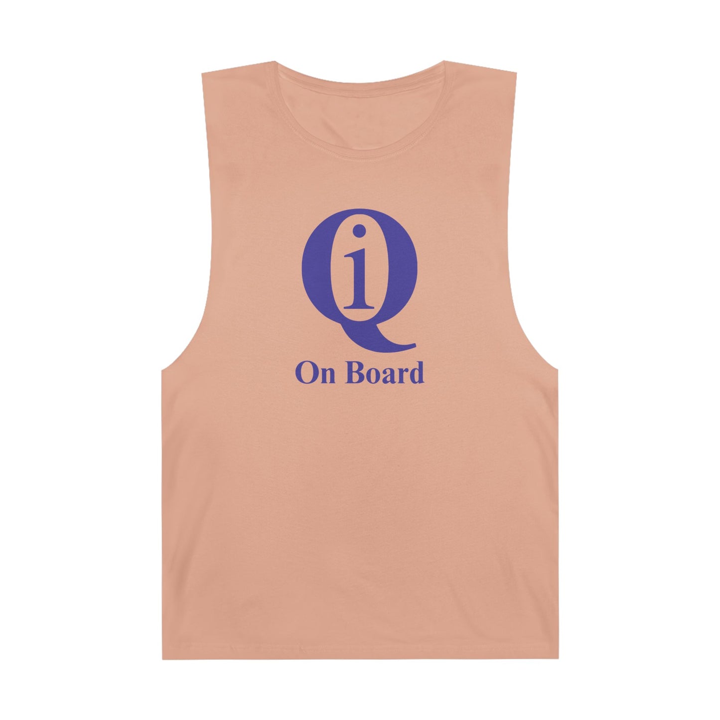 Unisex Barnard Tank - "Q On Board" Motivational Sleeveless Top