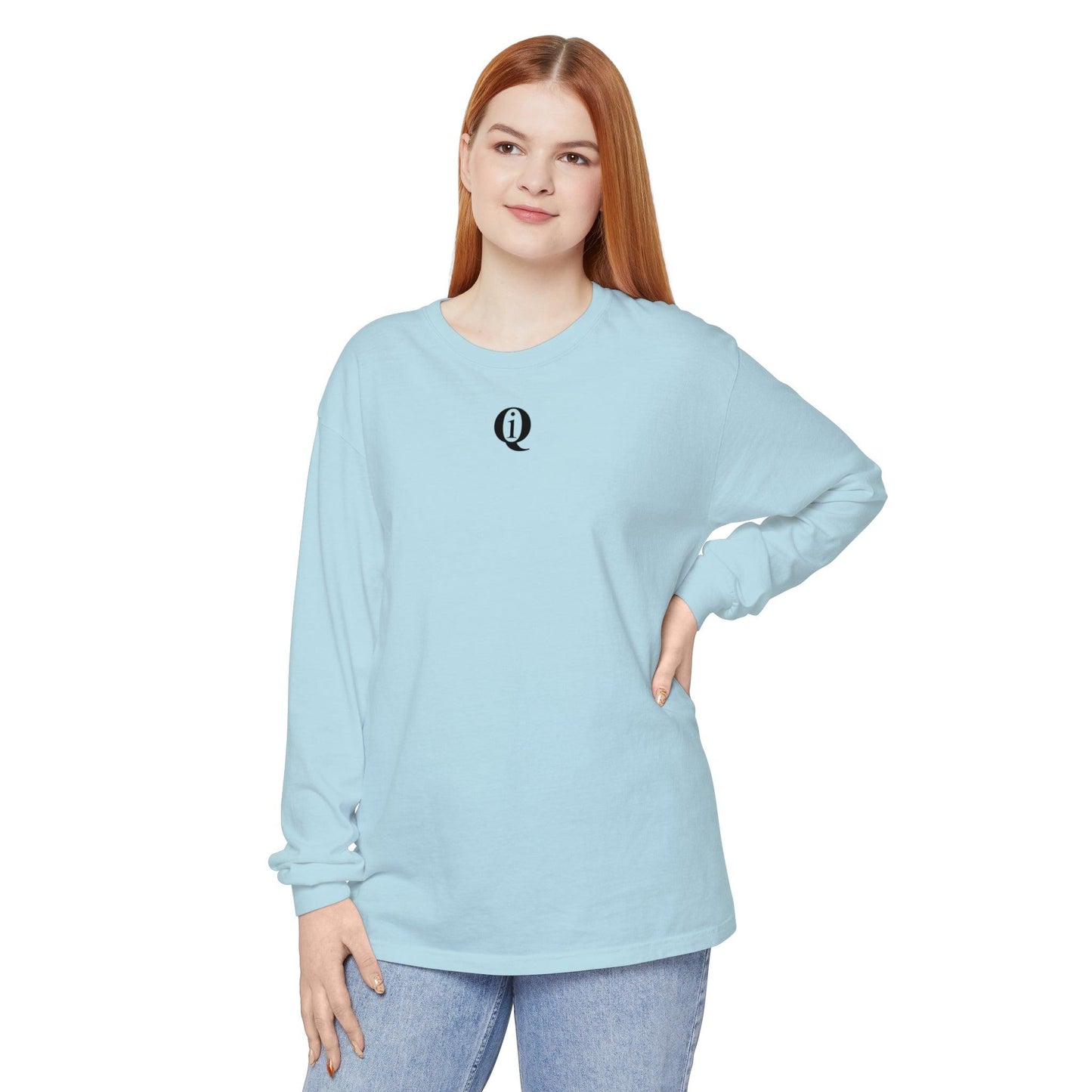 IQ Fashion | Unisex Garment-dyed Long Sleeve T-Shirt