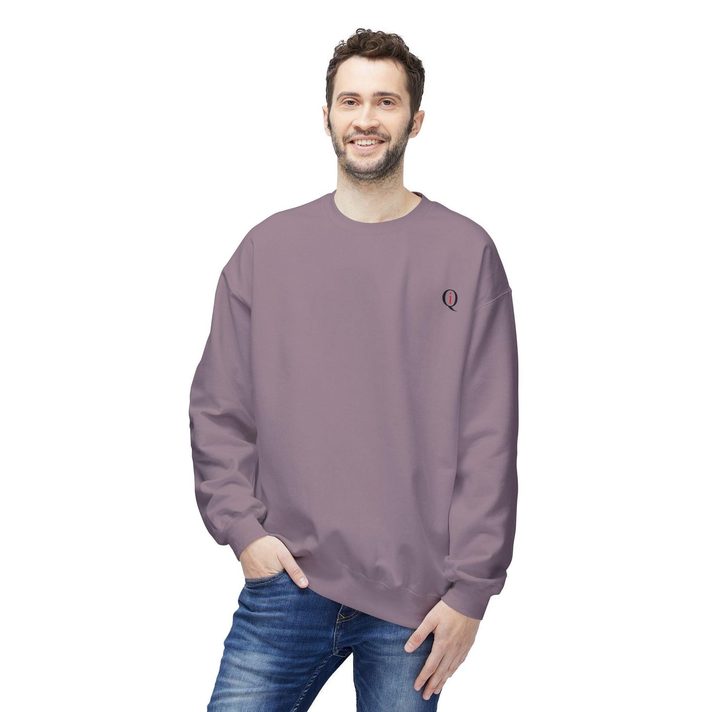 IQ Fashion | Unisex Midweight Softstyle Fleece Crewneck Sweatshirt