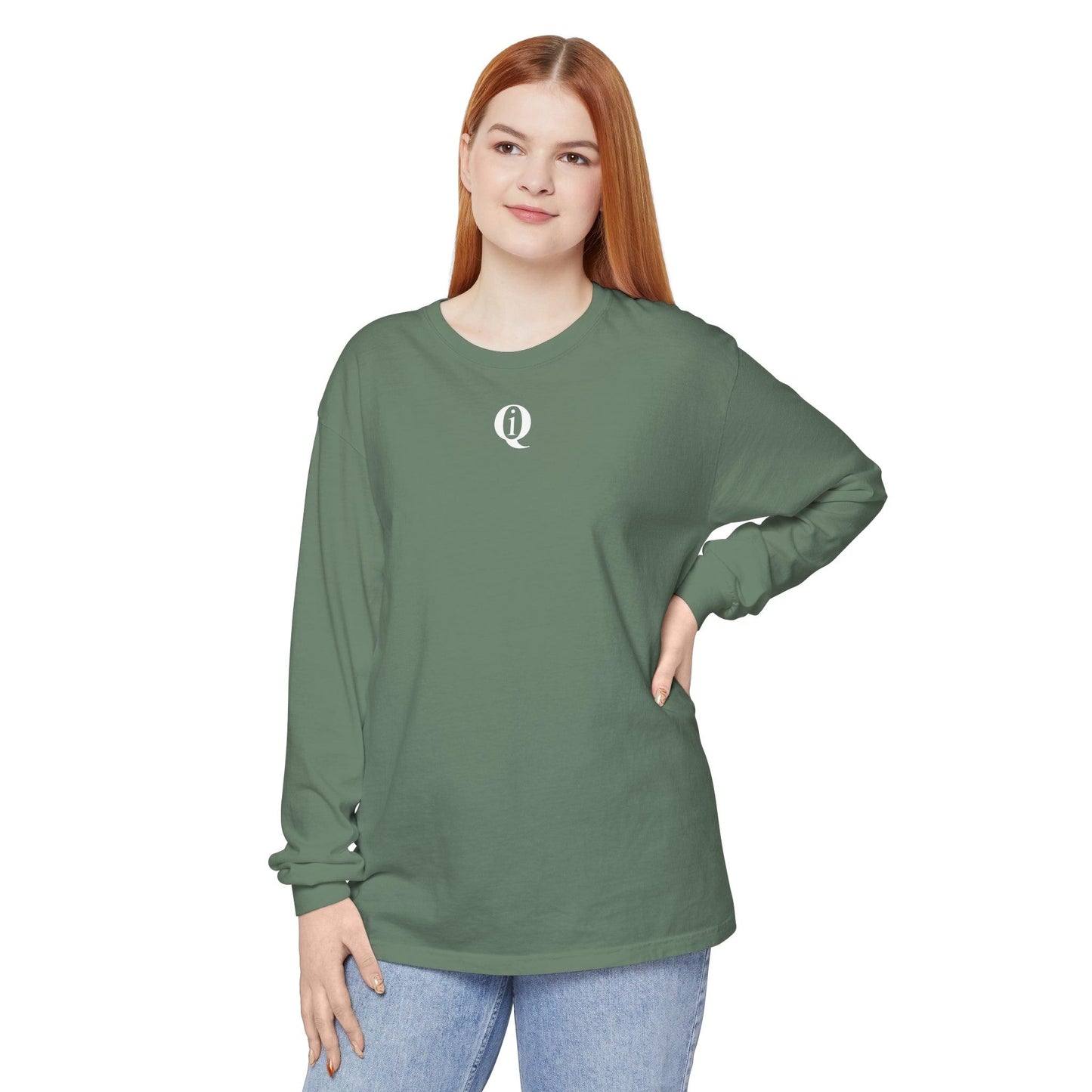 IQ Fashion | Unisex Garment-dyed Long Sleeve T-Shirt