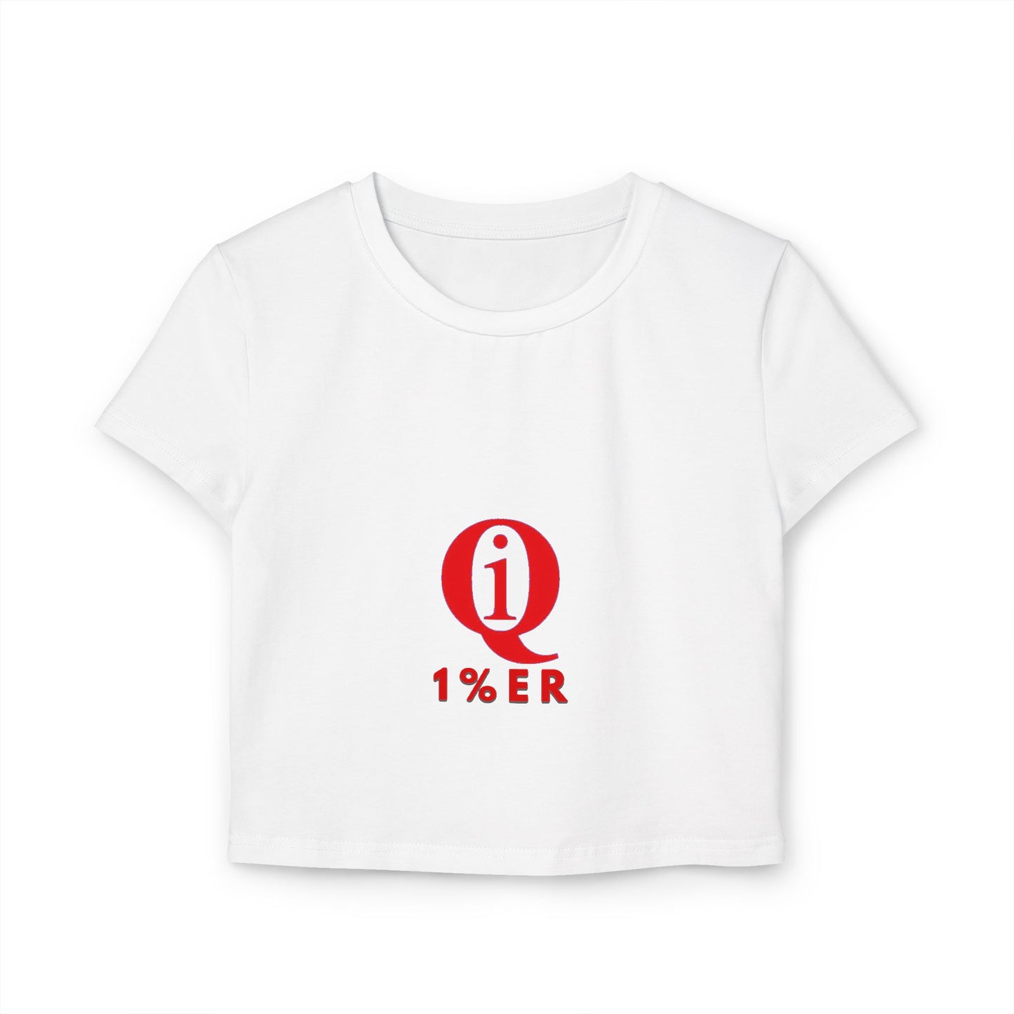 Casual Women's Baby Tee with Laurel Design - Perfect for Everyday Wear