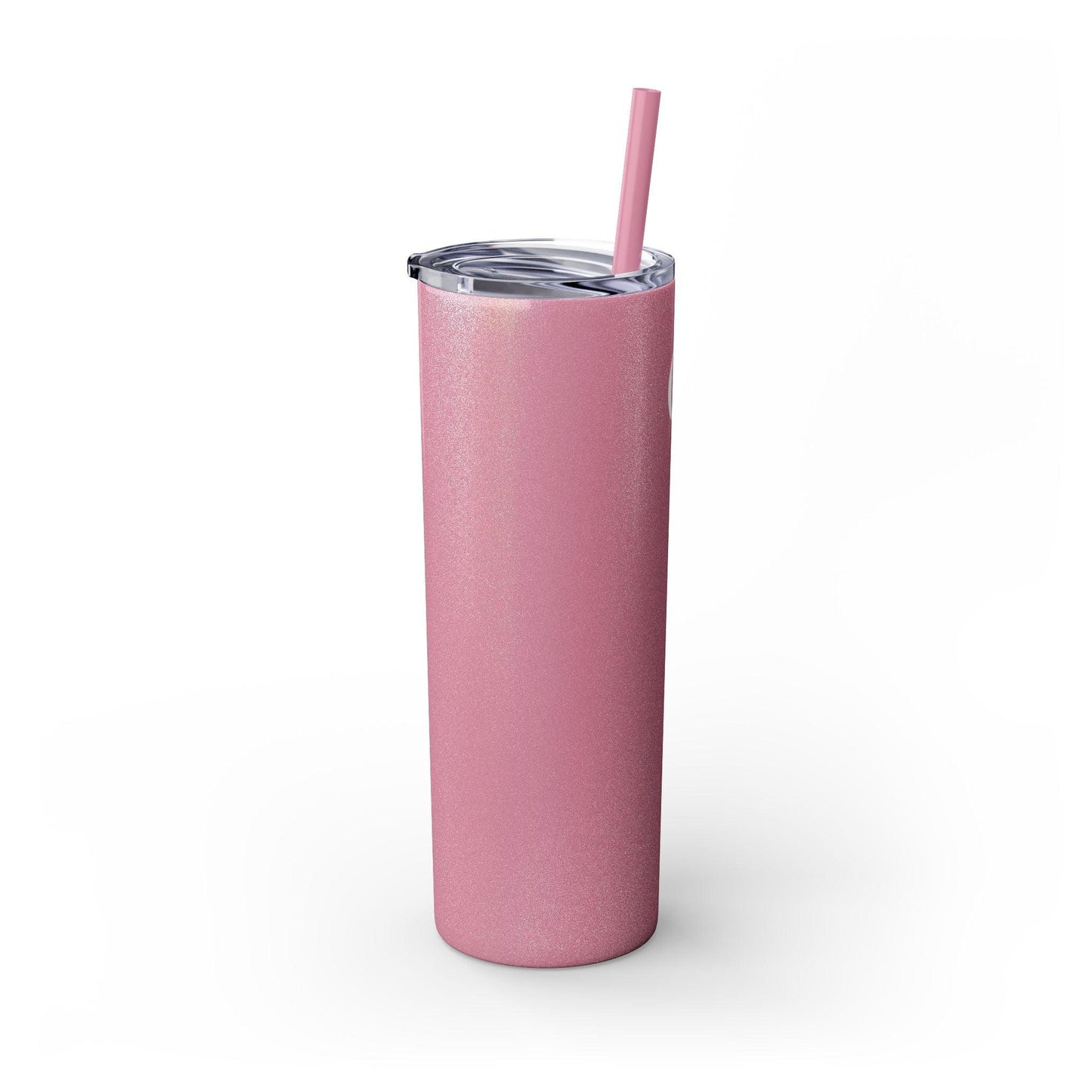 IQ Fashion | Skinny Tumbler with Straw, 20oz