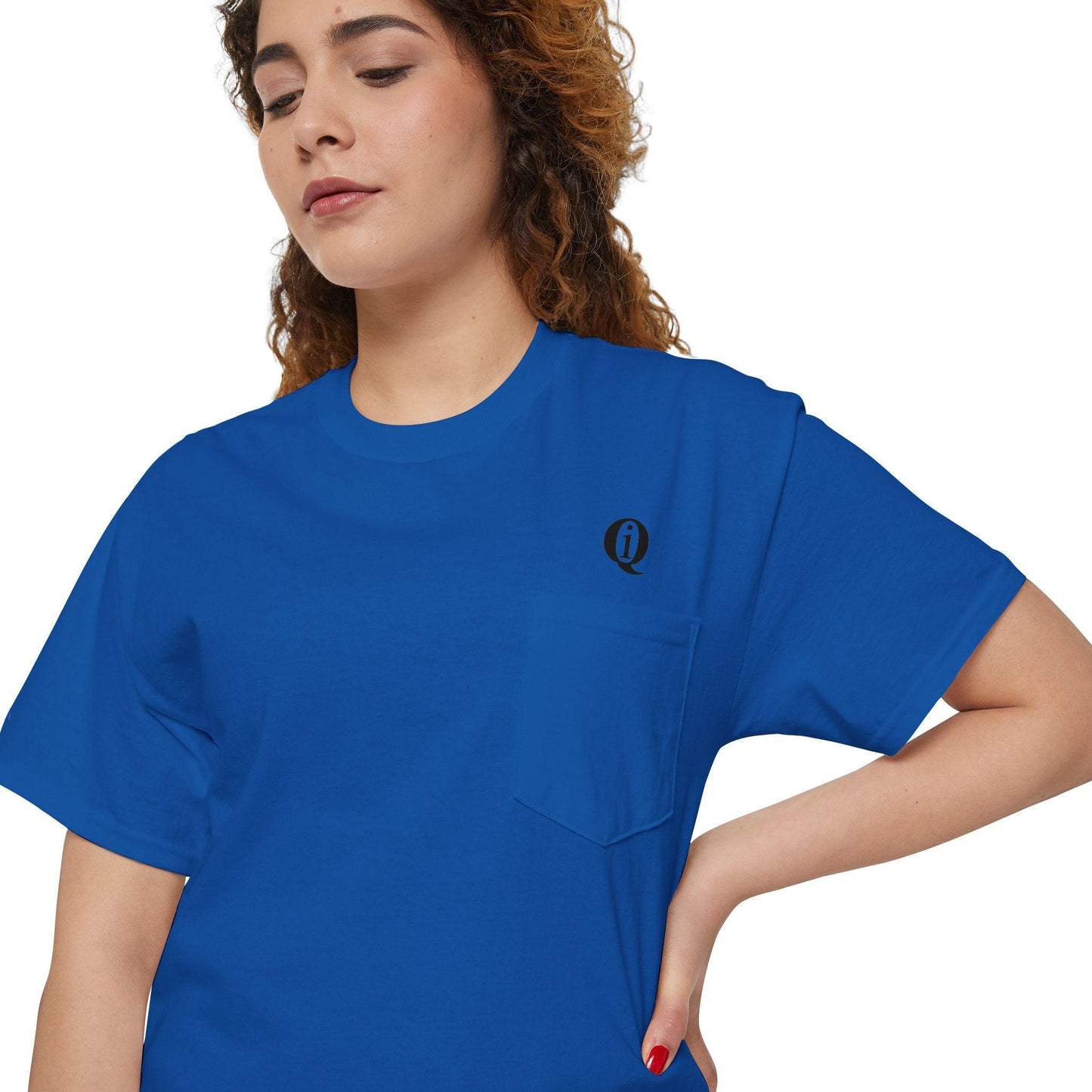 IQ Fashion | Unisex Heavy Cotton Pocket Tee