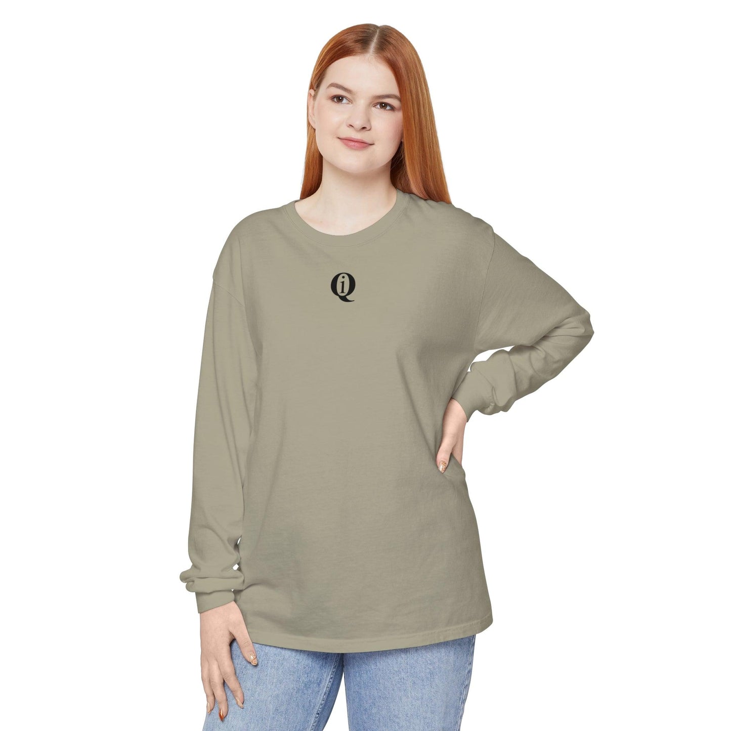 IQ Fashion | Unisex Garment-dyed Long Sleeve T-Shirt