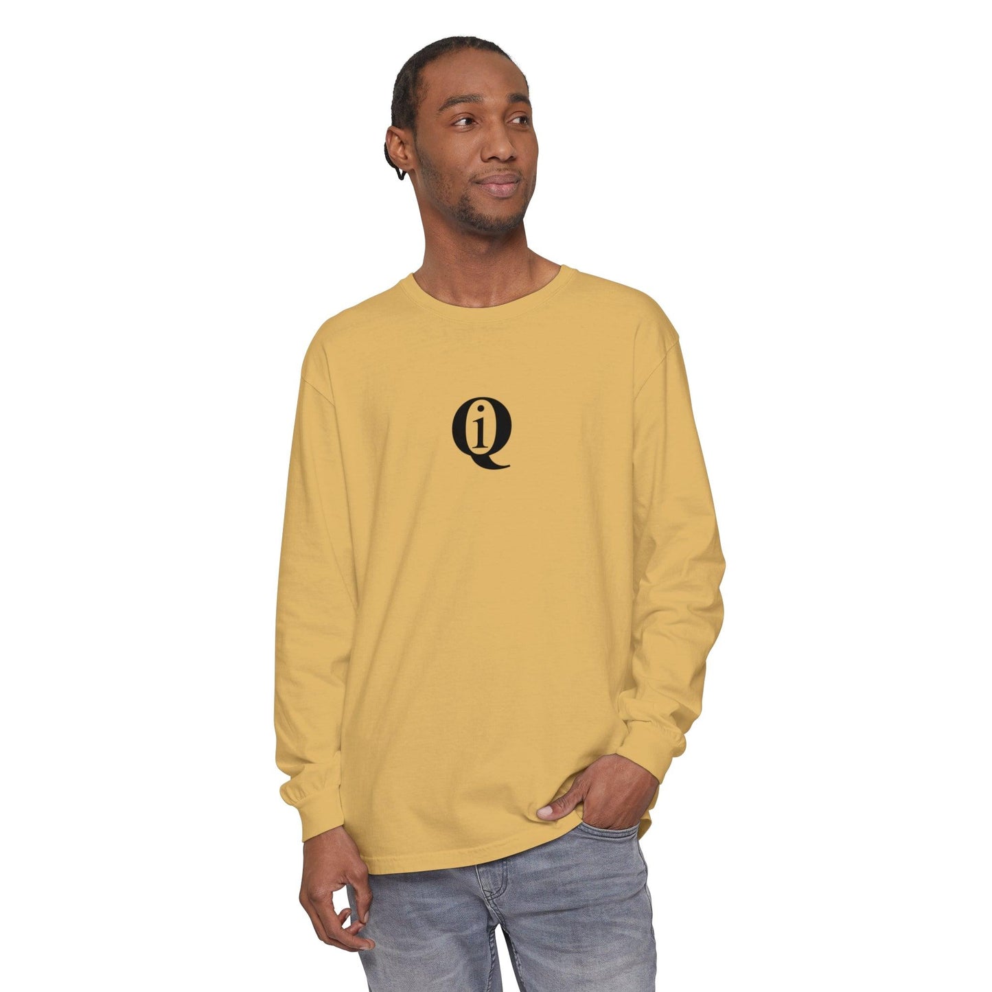 IQ Fashion | Unisex Garment-dyed Long Sleeve T-Shirt