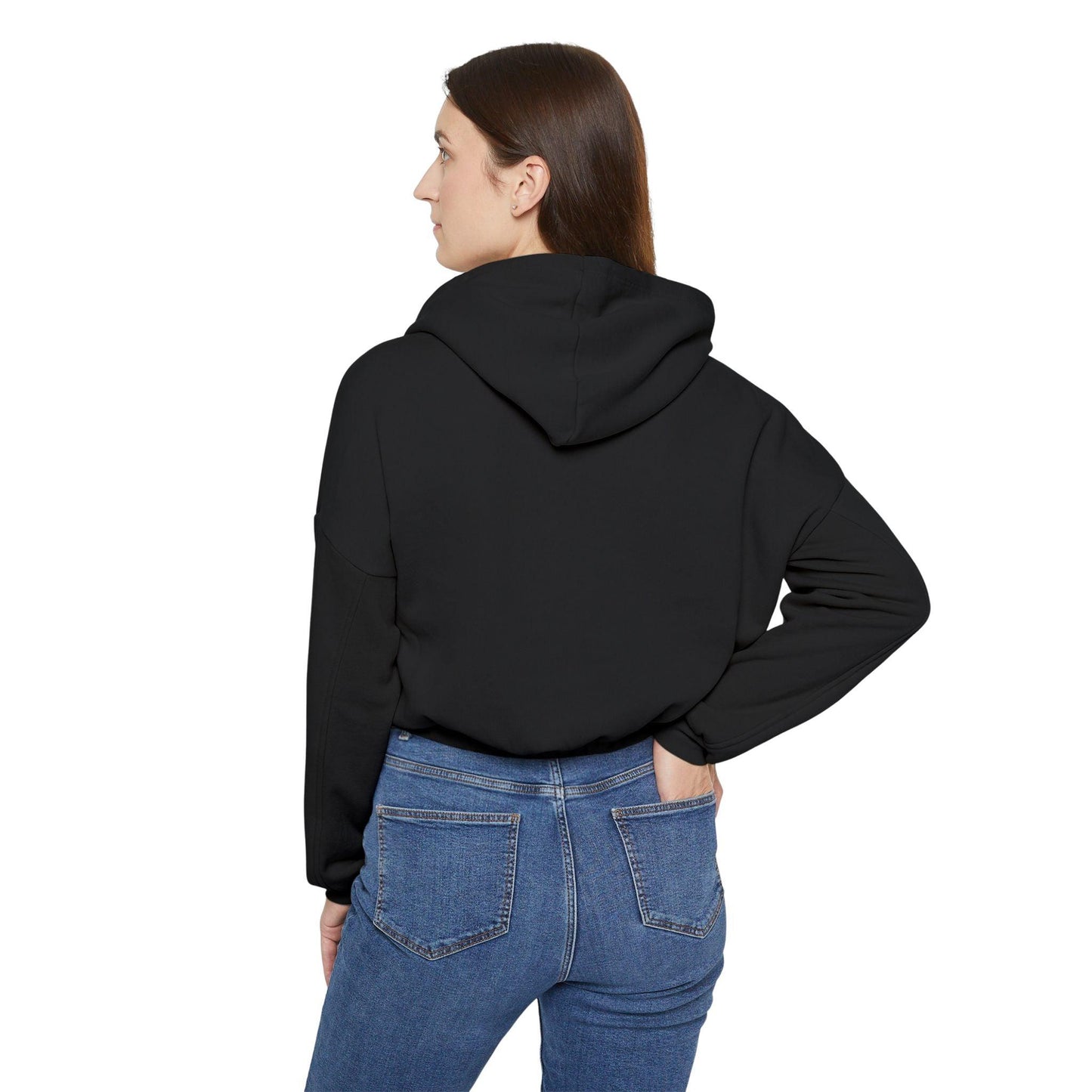 IQ Fashion | Women's Cinched Bottom Hoodie