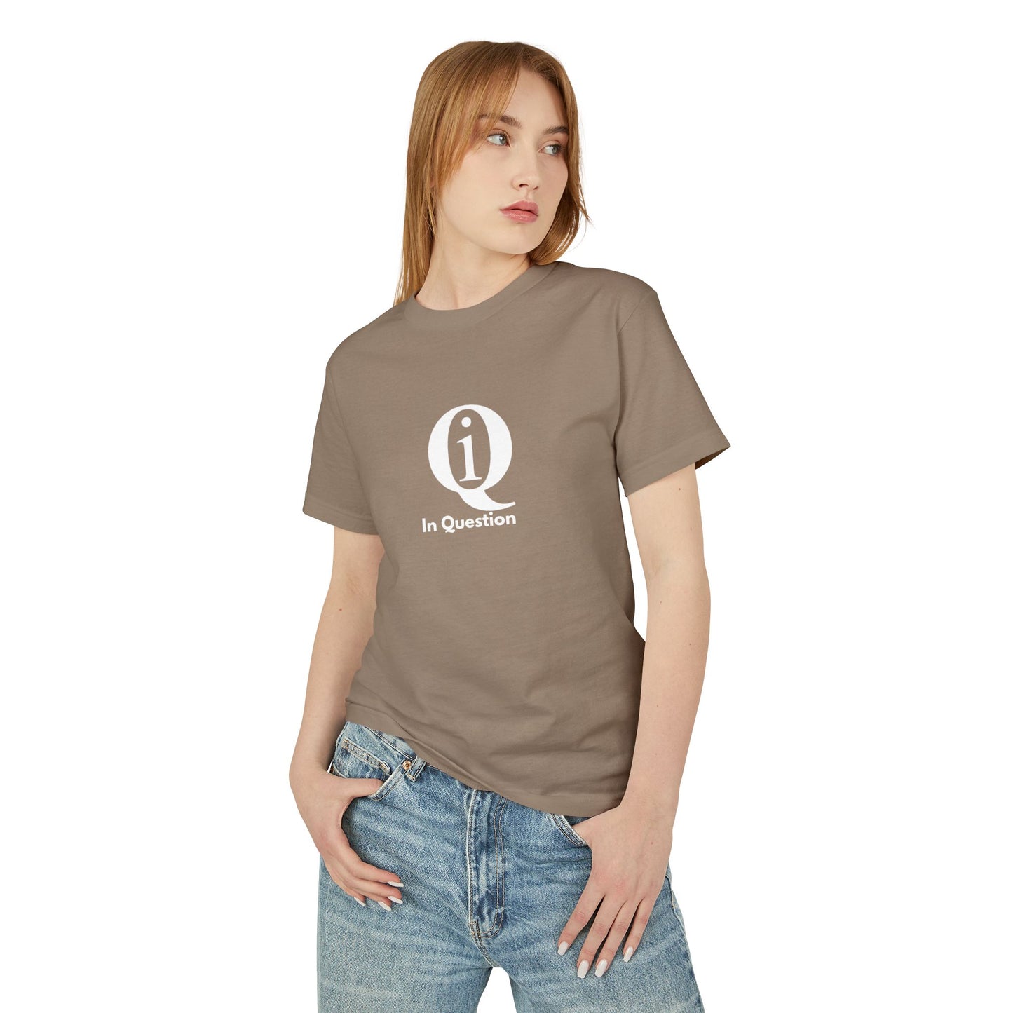 Unisex Garment-Dyed Heavyweight Cotton Tee with Logo | Soft Casual Style